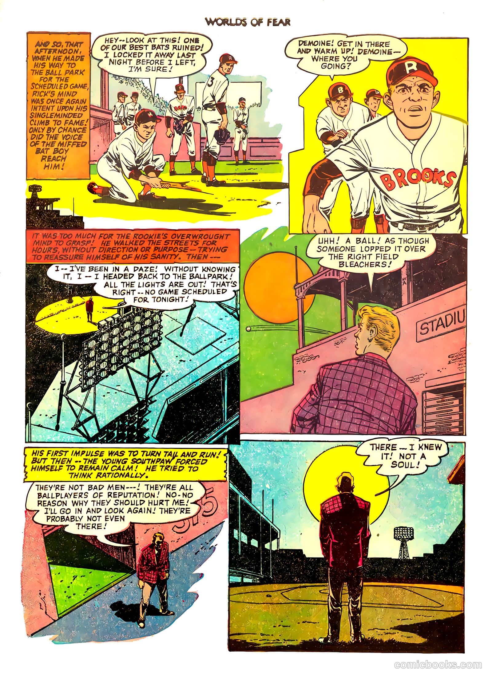 Worlds of Fear #4 (1952) — page 16 of 36