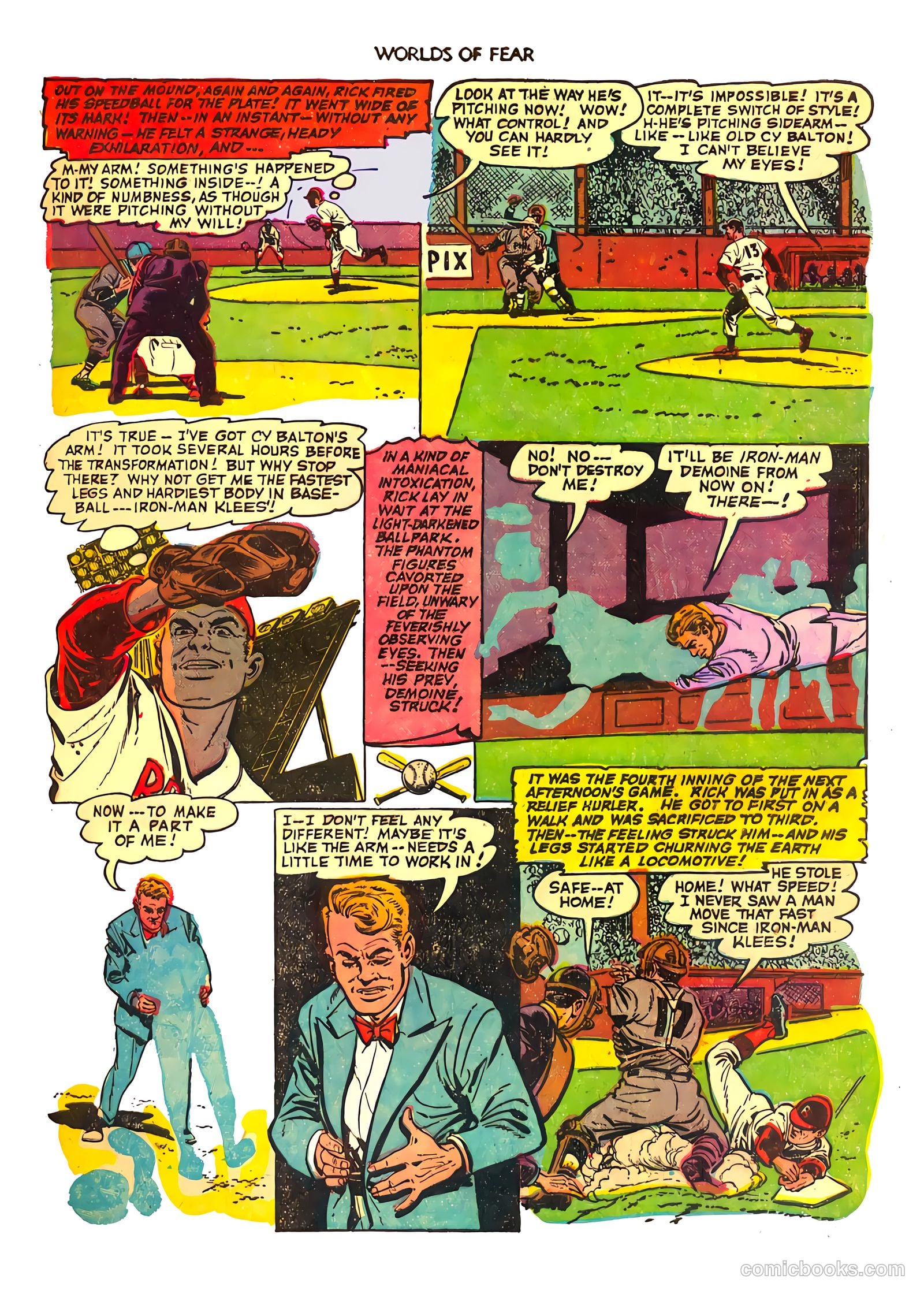 Worlds of Fear #4 (1952) — page 19 of 36
