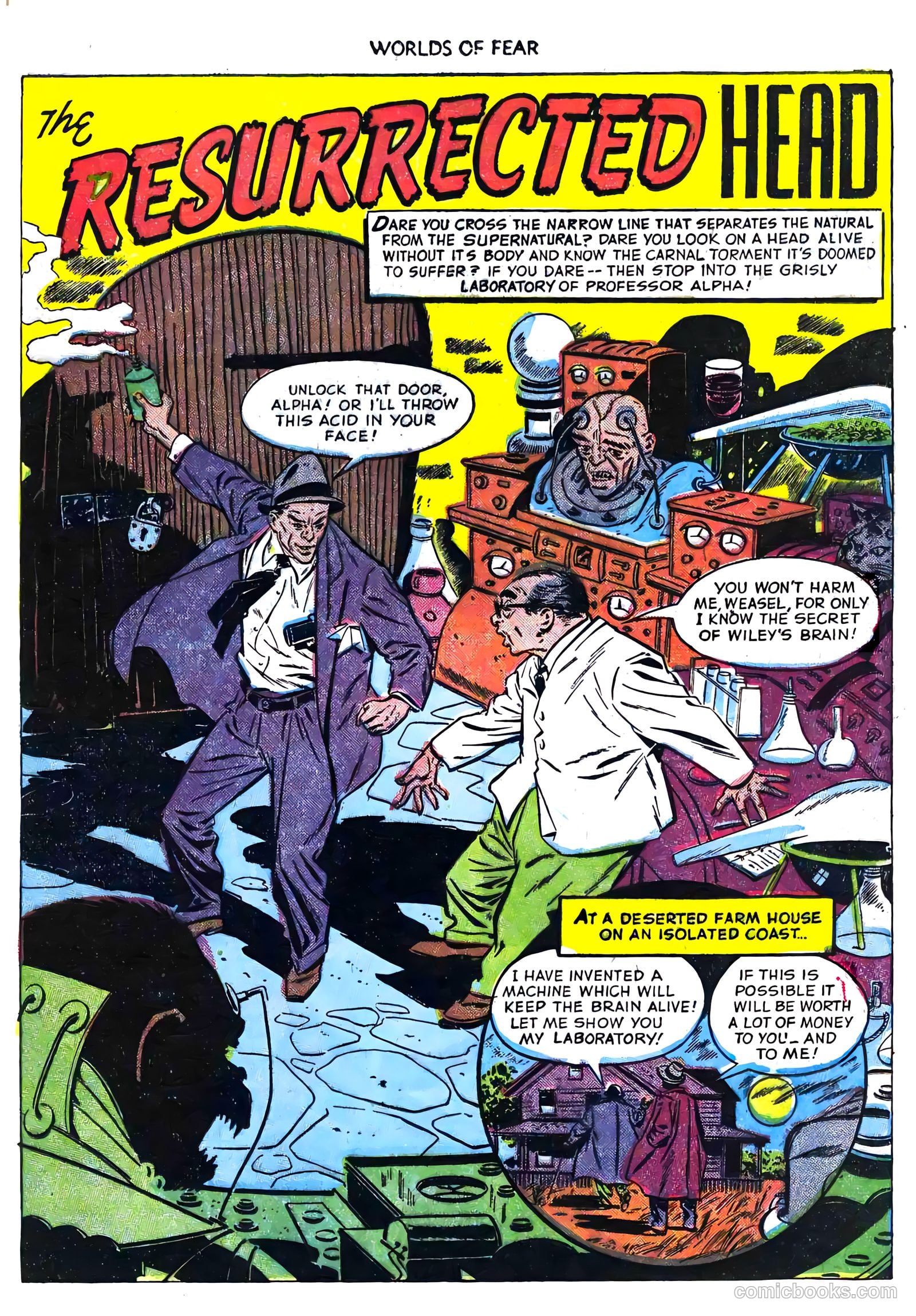Worlds of Fear #4 (1952) — page 25 of 36