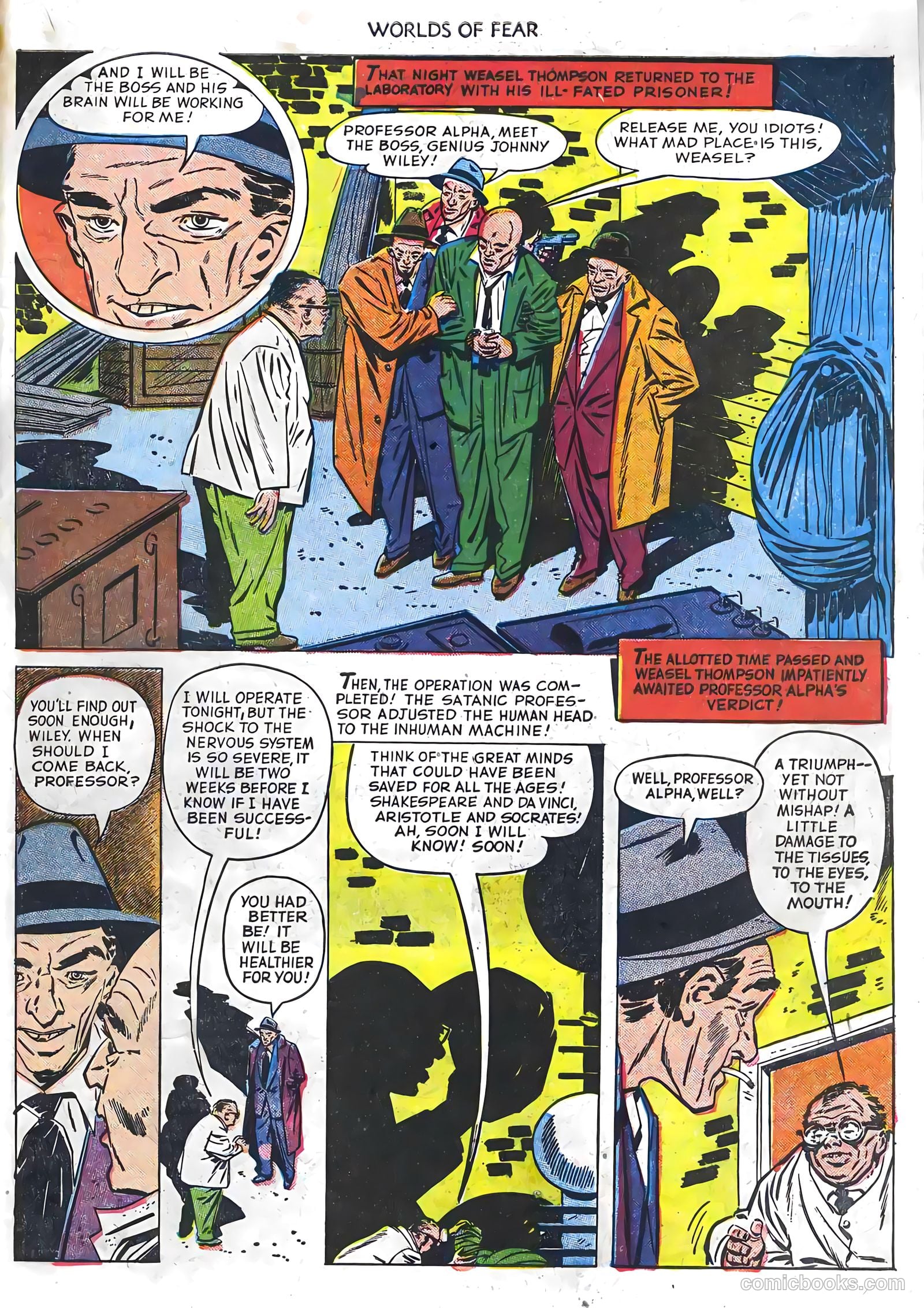 Worlds of Fear #4 (1952) — page 27 of 36