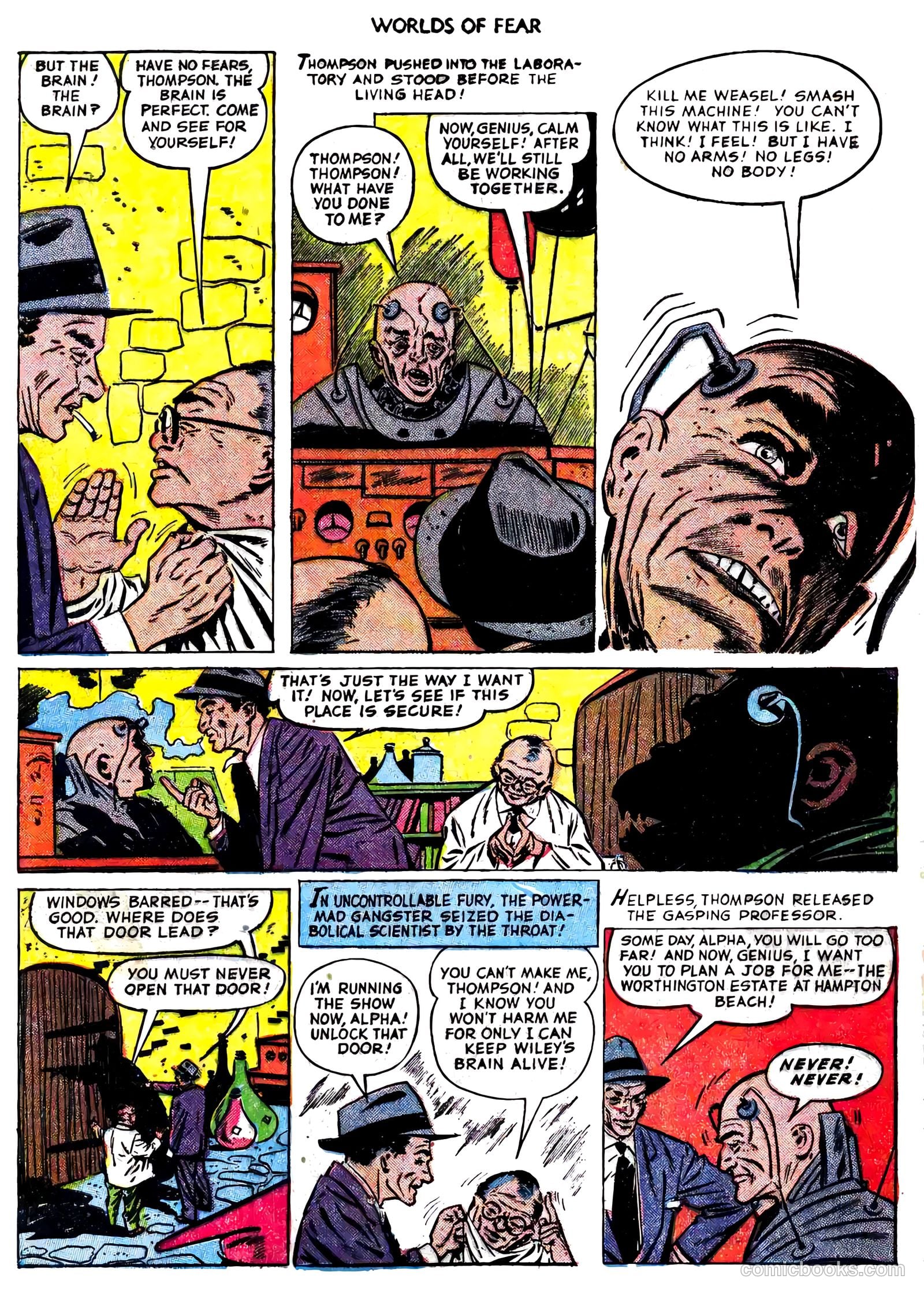 Worlds of Fear #4 (1952) — page 28 of 36