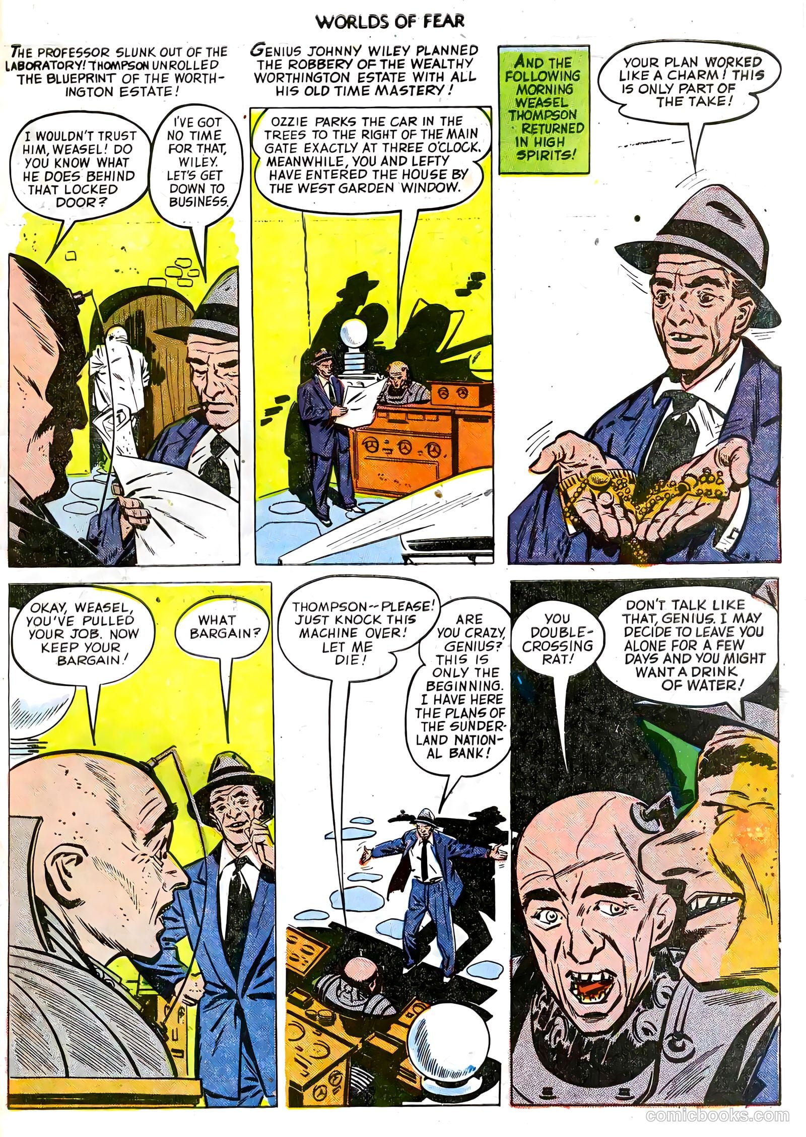 Worlds of Fear #4 (1952) — page 31 of 36