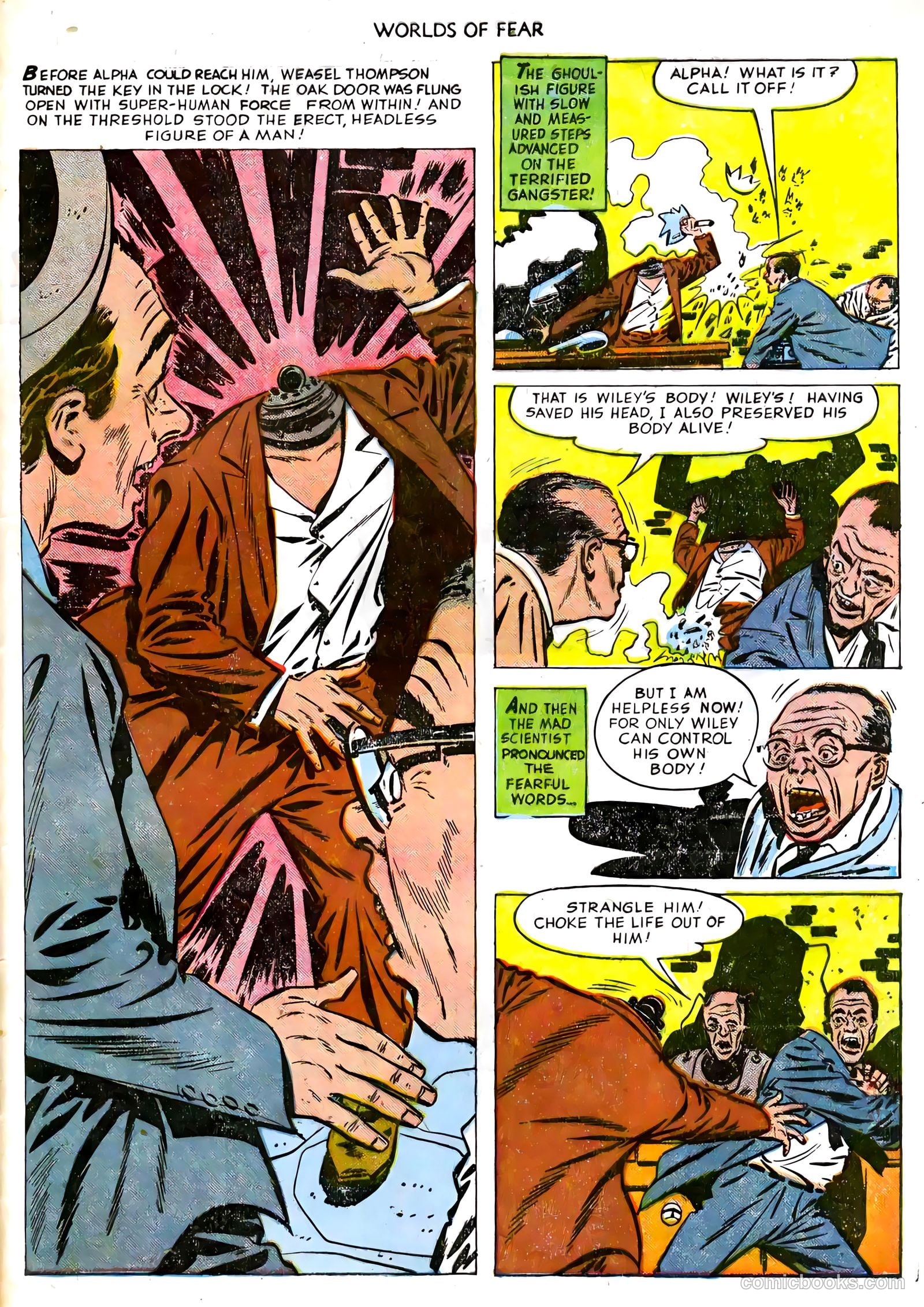 Worlds of Fear #4 (1952) — page 33 of 36