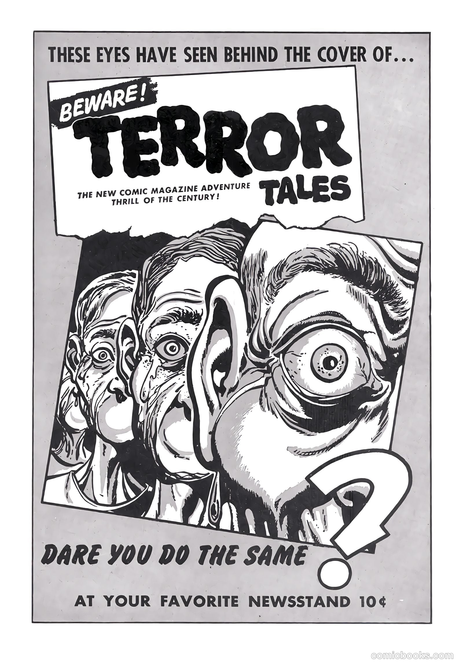Worlds of Fear #4 (1952) — page 35 of 36