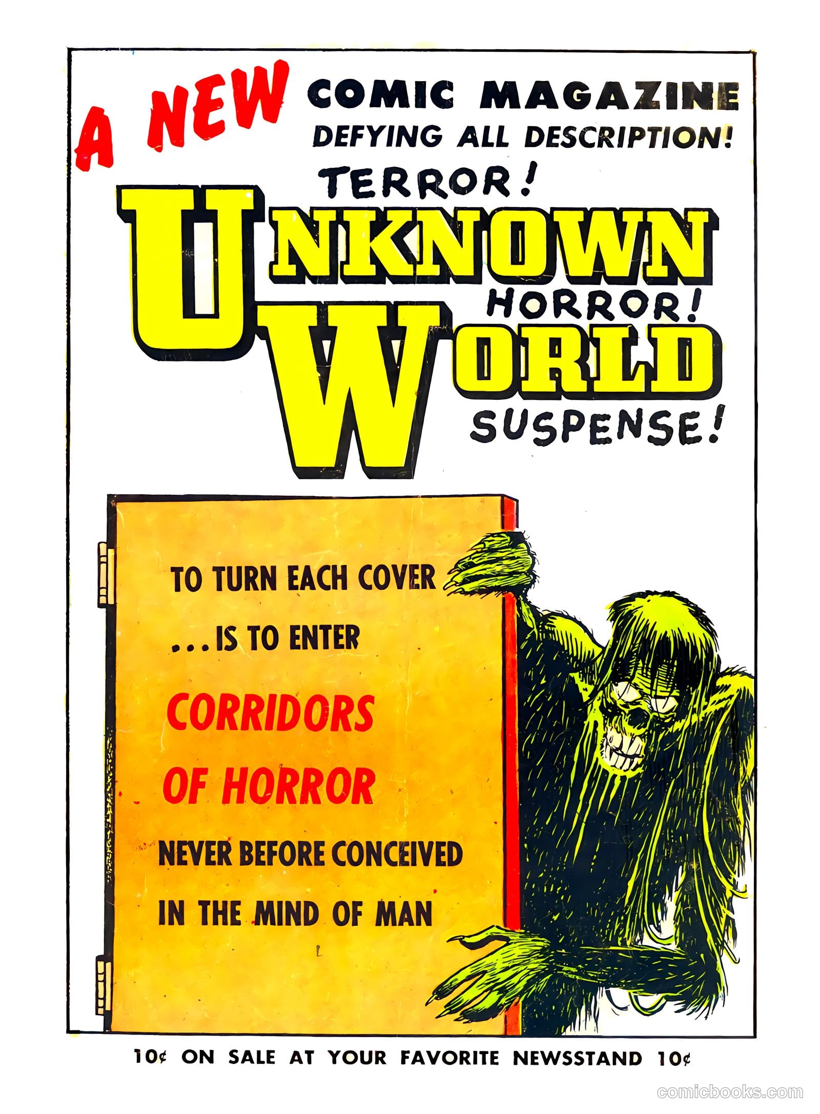 Worlds of Fear #4 (1952) — page 36 of 36