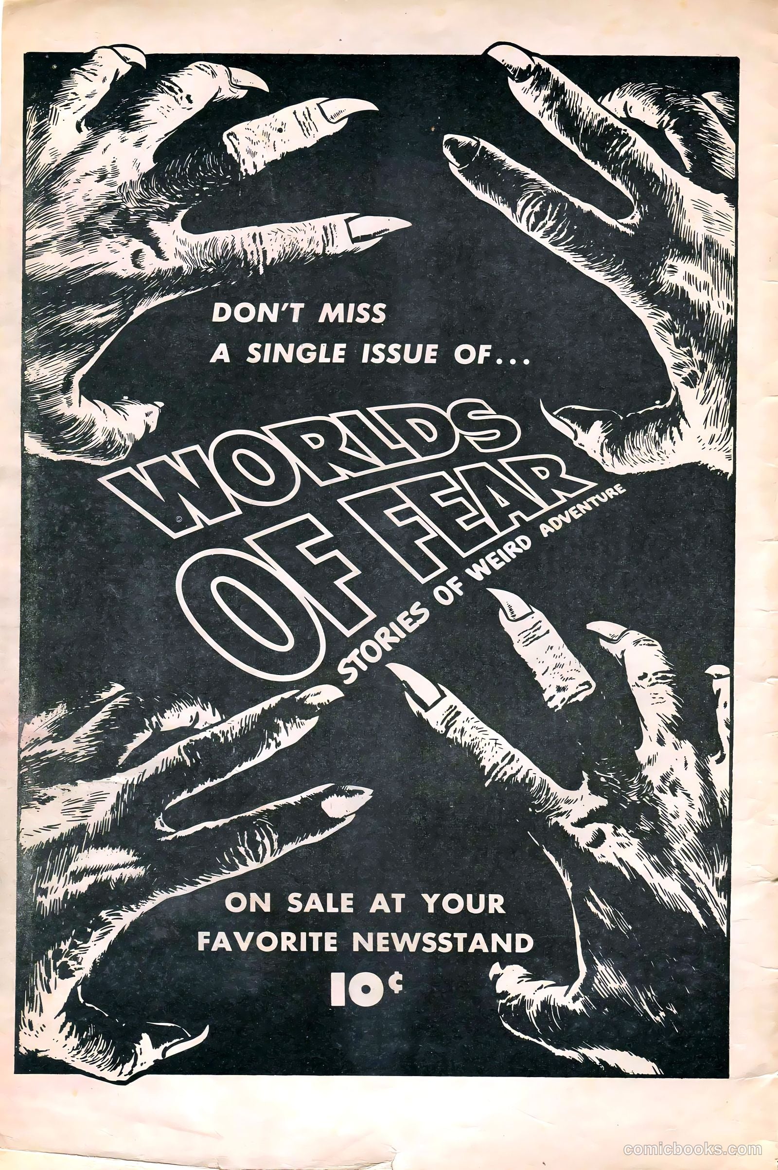 Worlds of Fear #5 (1952) — page 2 of 36