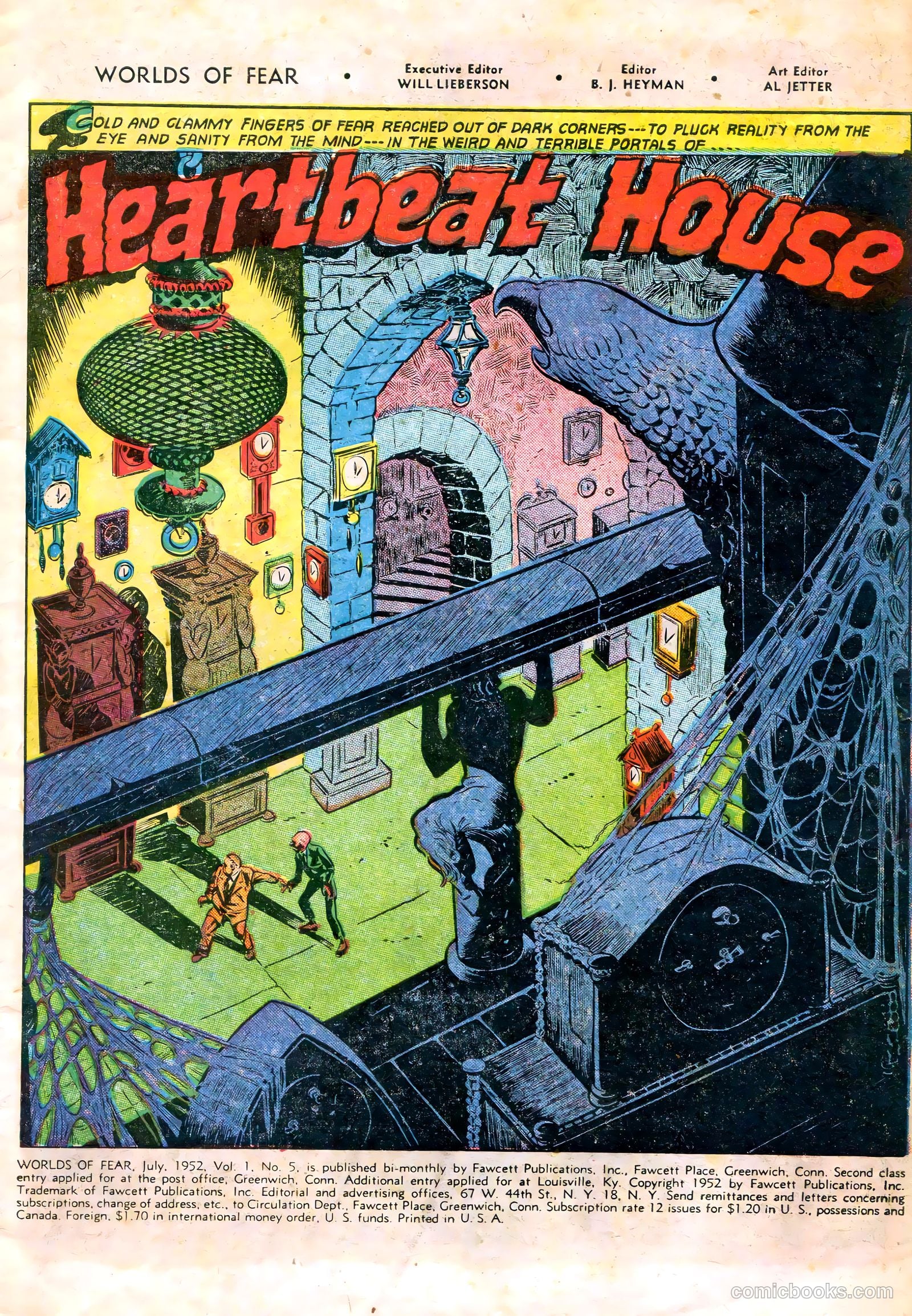 Worlds of Fear #5 (1952) — page 3 of 36