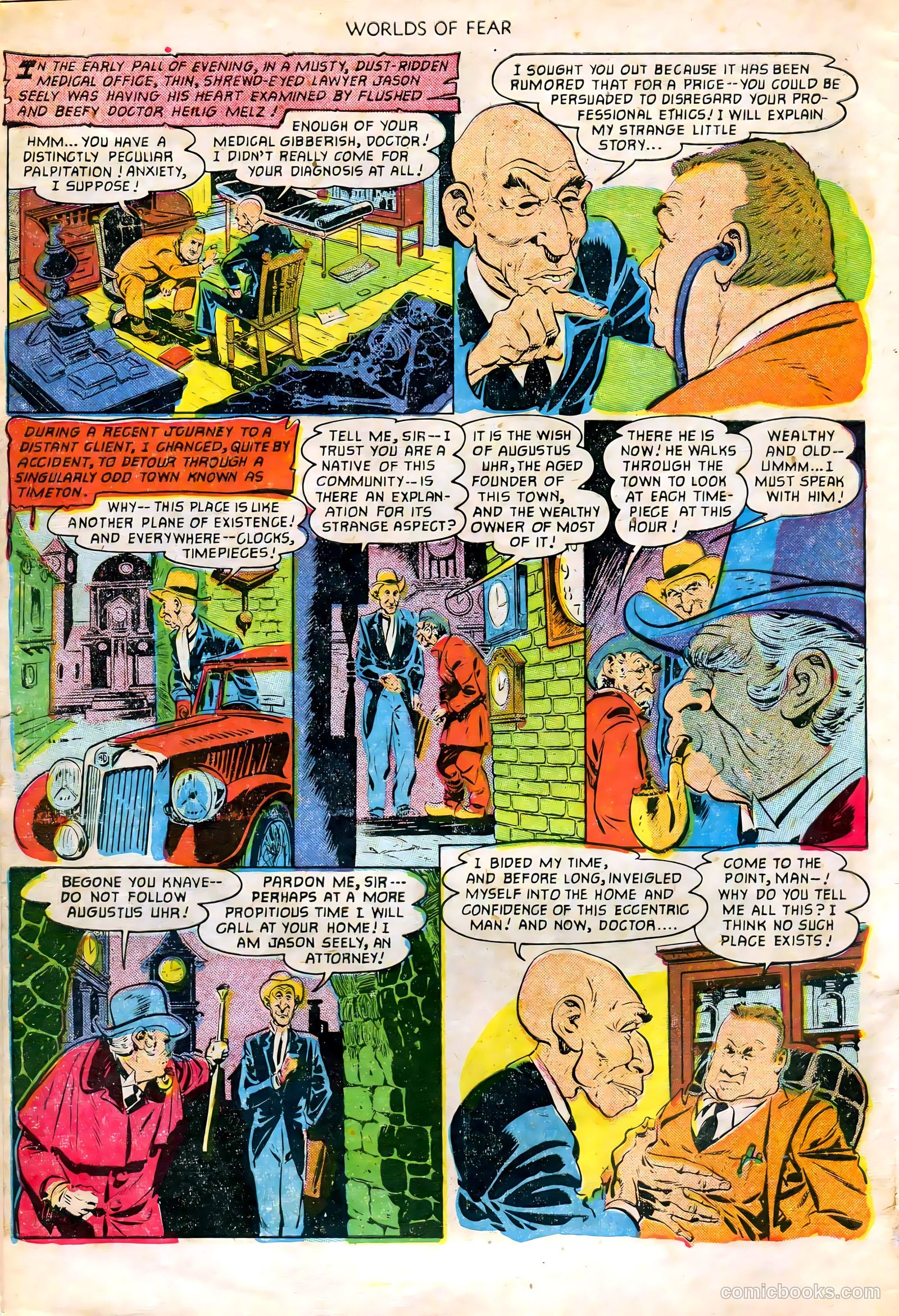 Worlds of Fear #5 (1952) — page 4 of 36