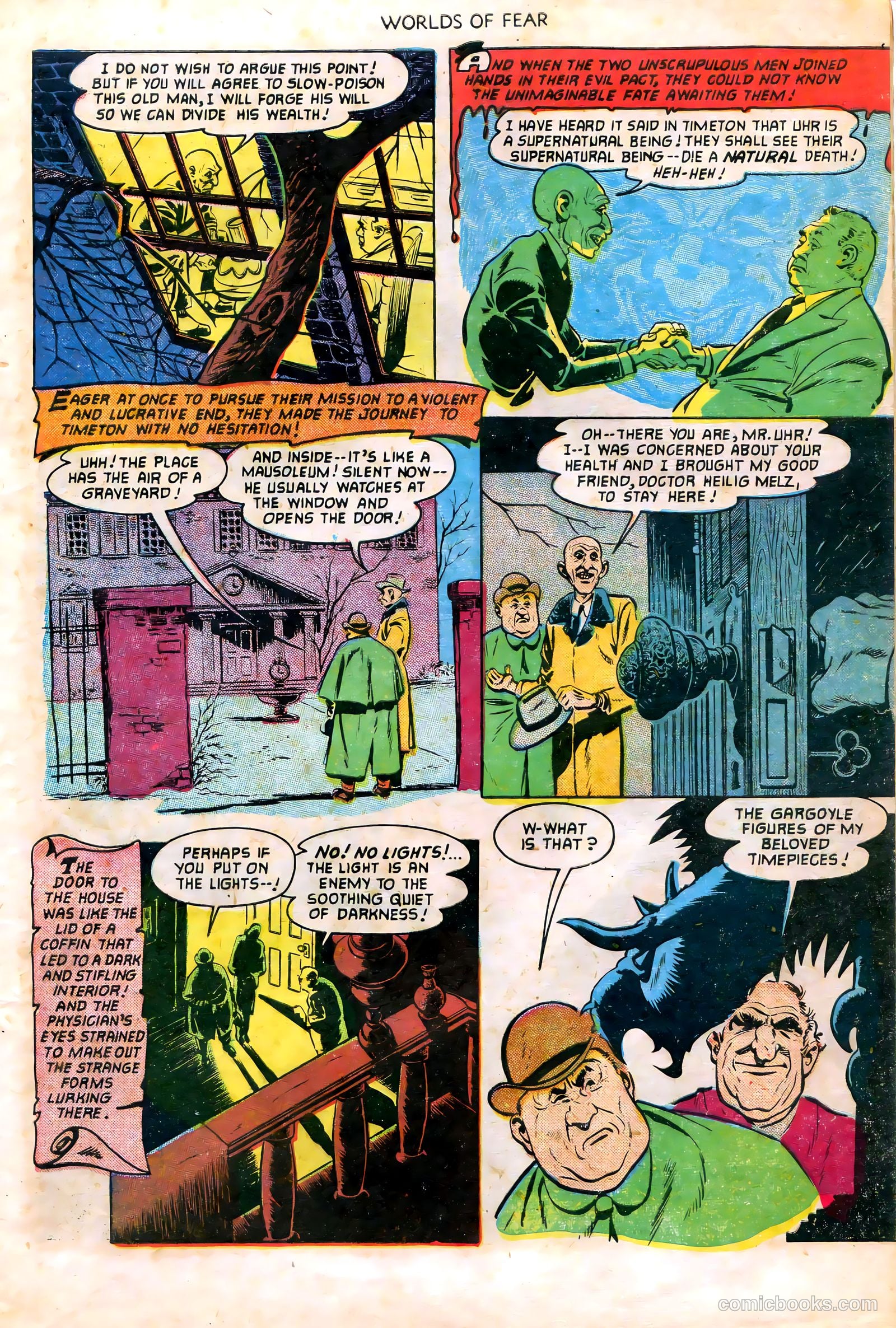 Worlds of Fear #5 (1952) — page 5 of 36