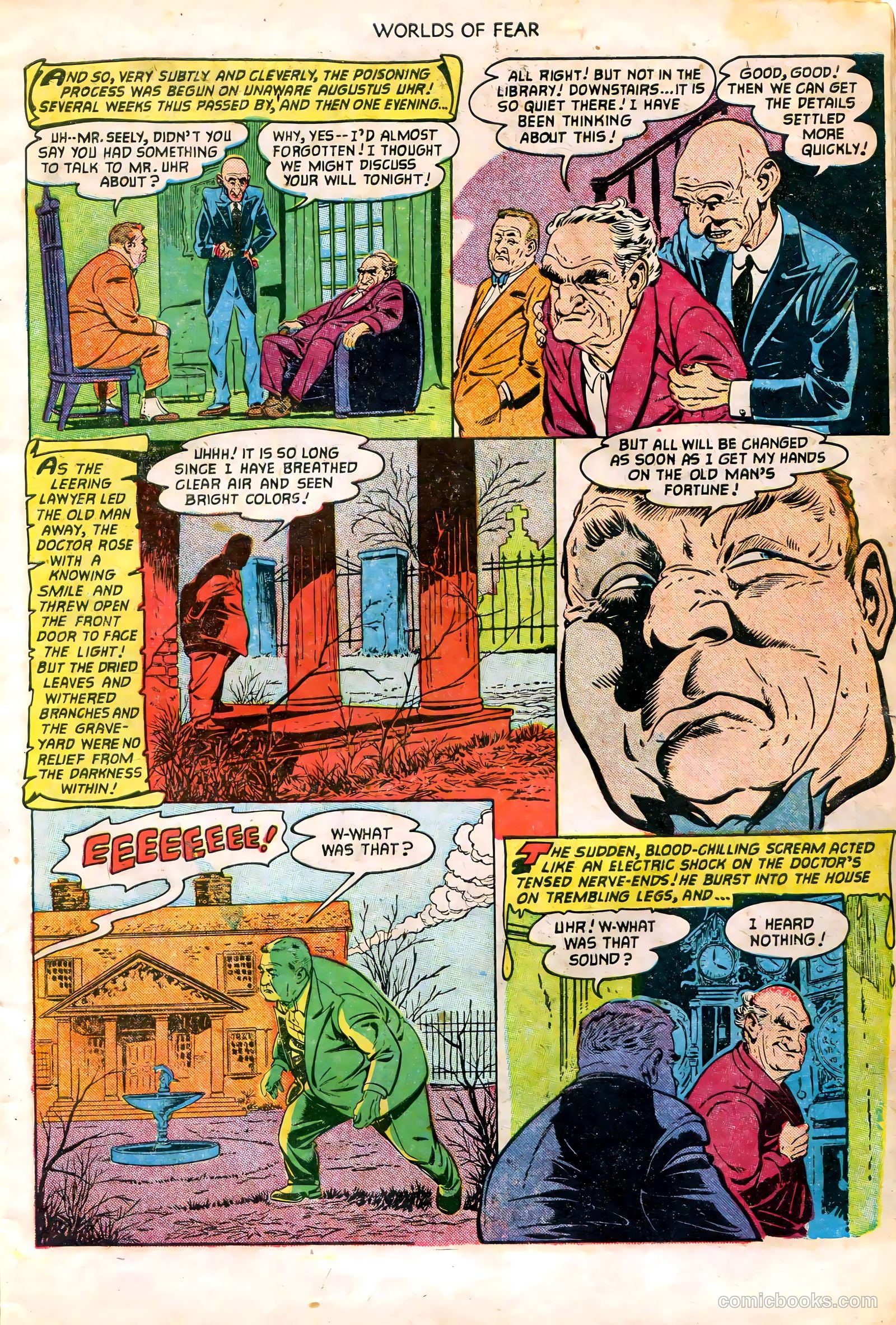 Worlds of Fear #5 (1952) — page 7 of 36