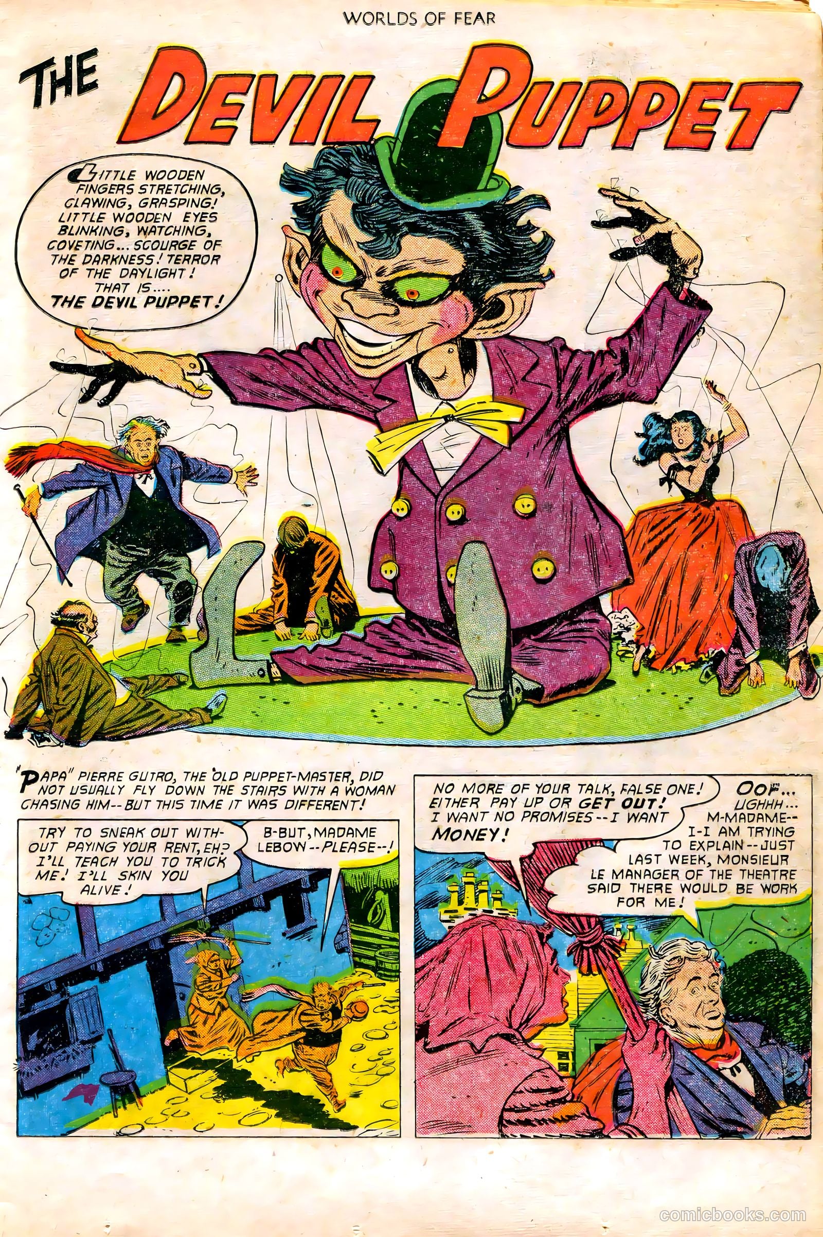 Worlds of Fear #5 (1952) — page 13 of 36