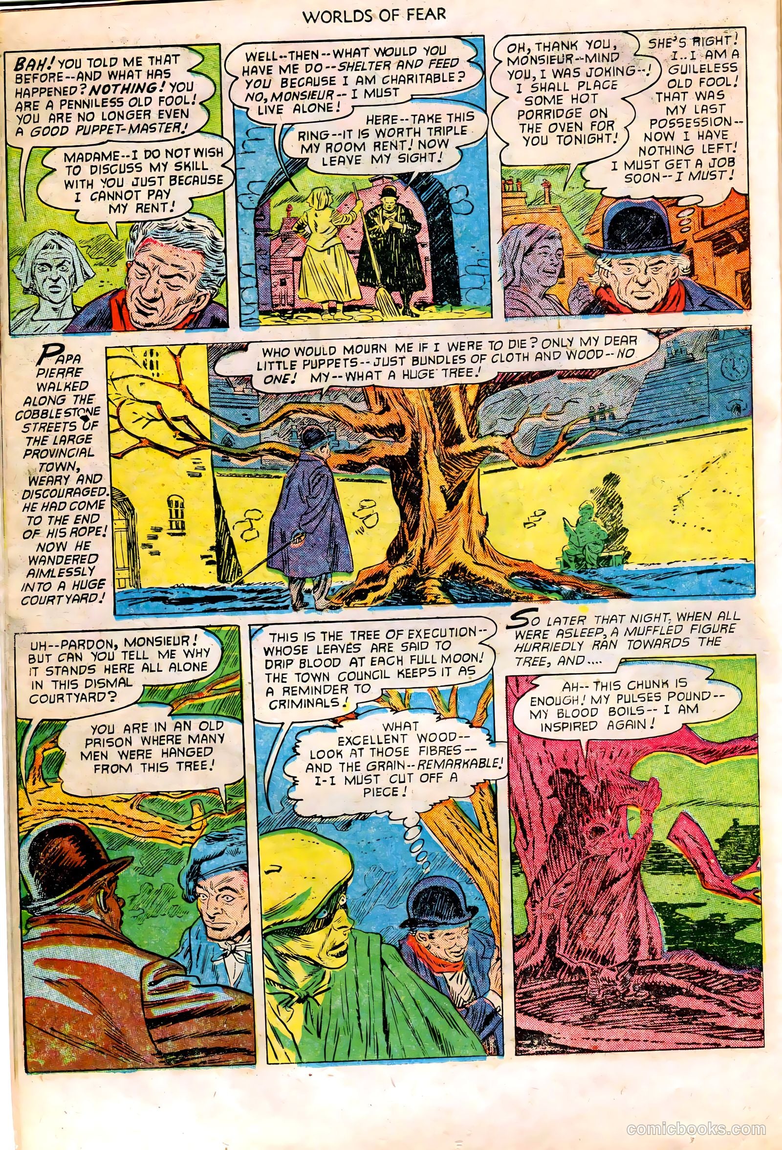 Worlds of Fear #5 (1952) — page 14 of 36