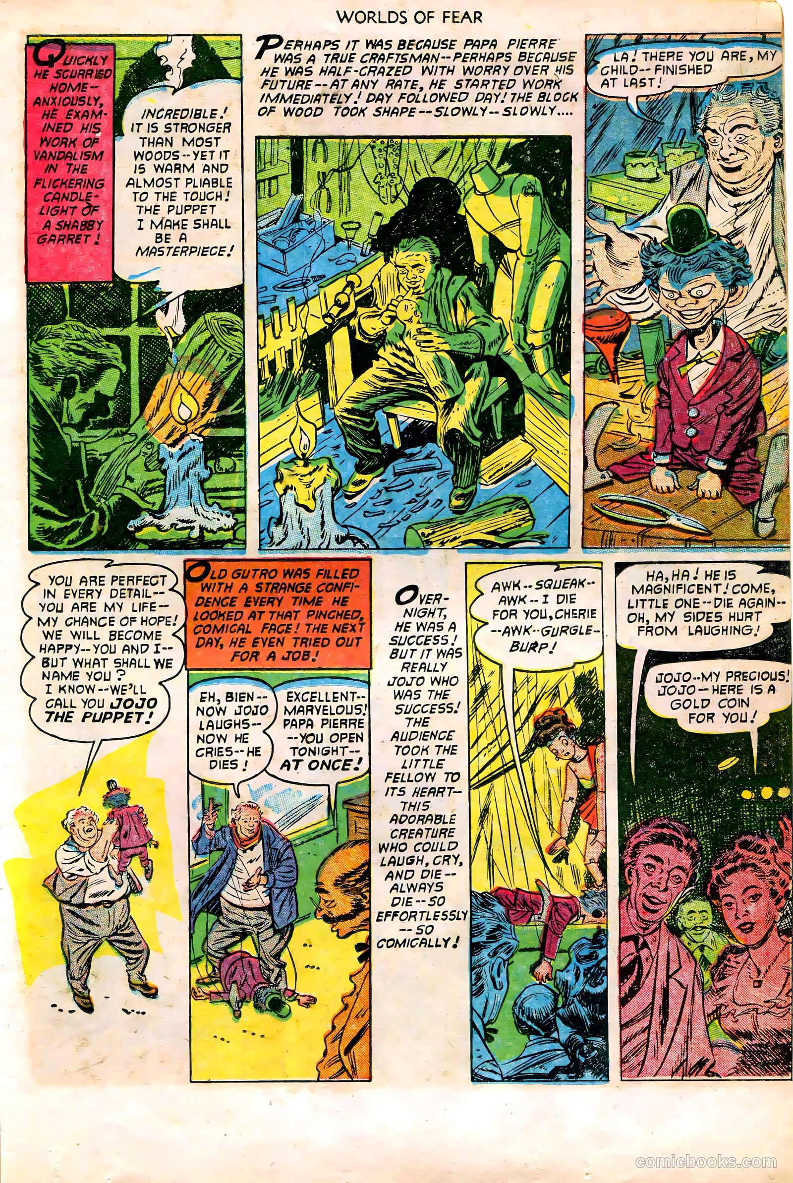 Worlds of Fear #5 (1952) — page 15 of 36
