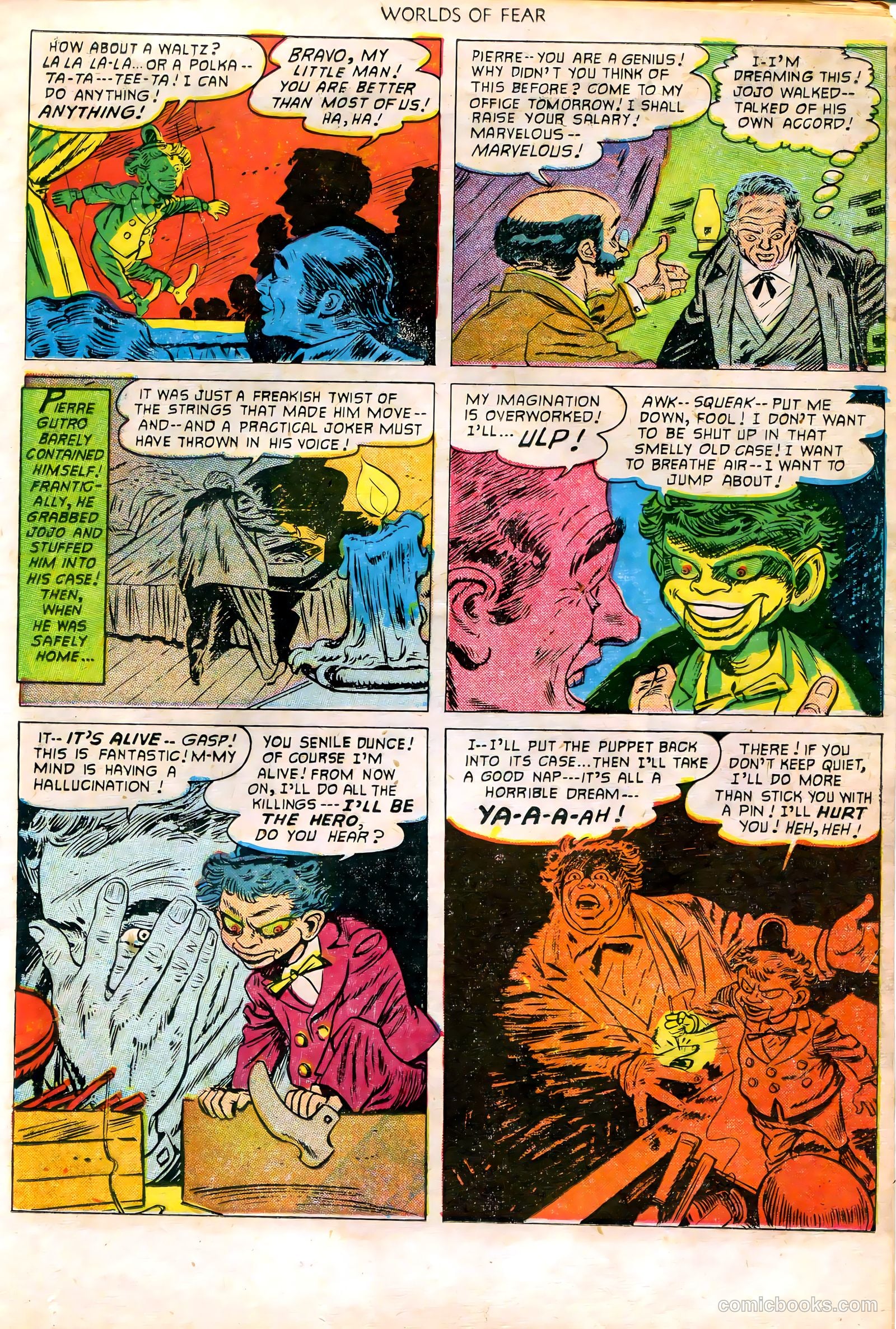 Worlds of Fear #5 (1952) — page 17 of 36