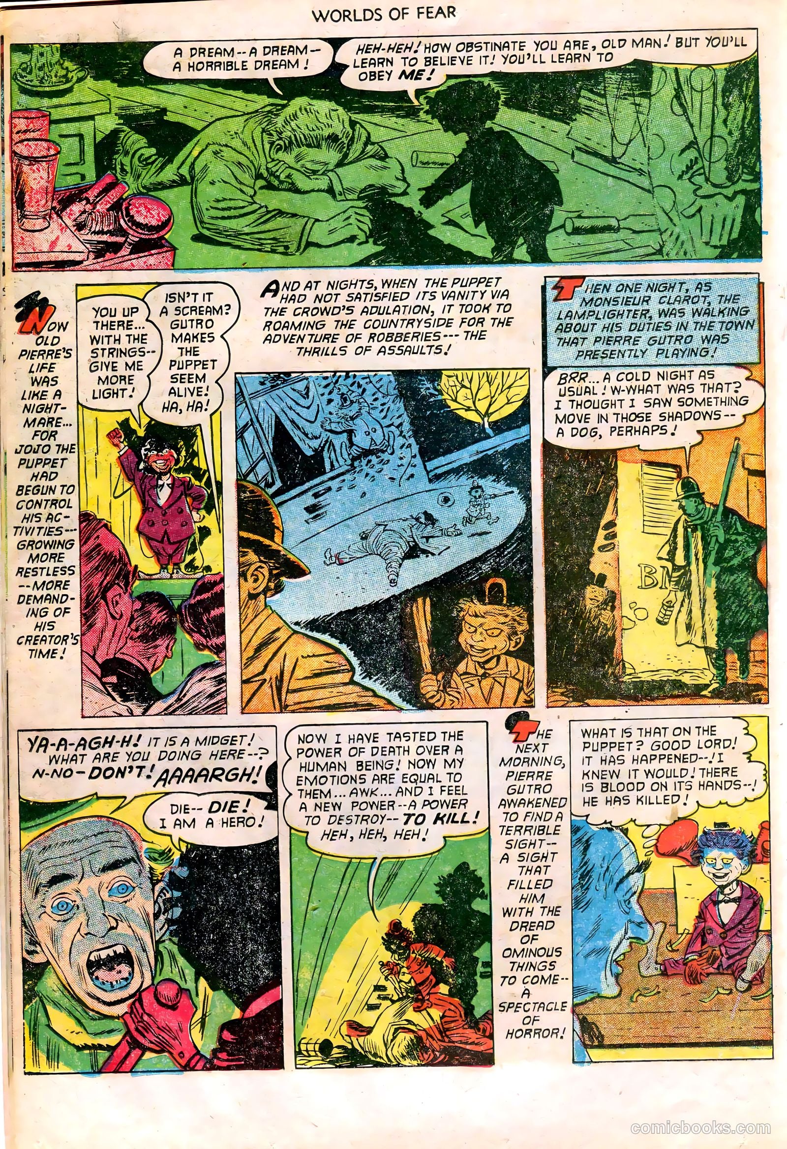 Worlds of Fear #5 (1952) — page 18 of 36
