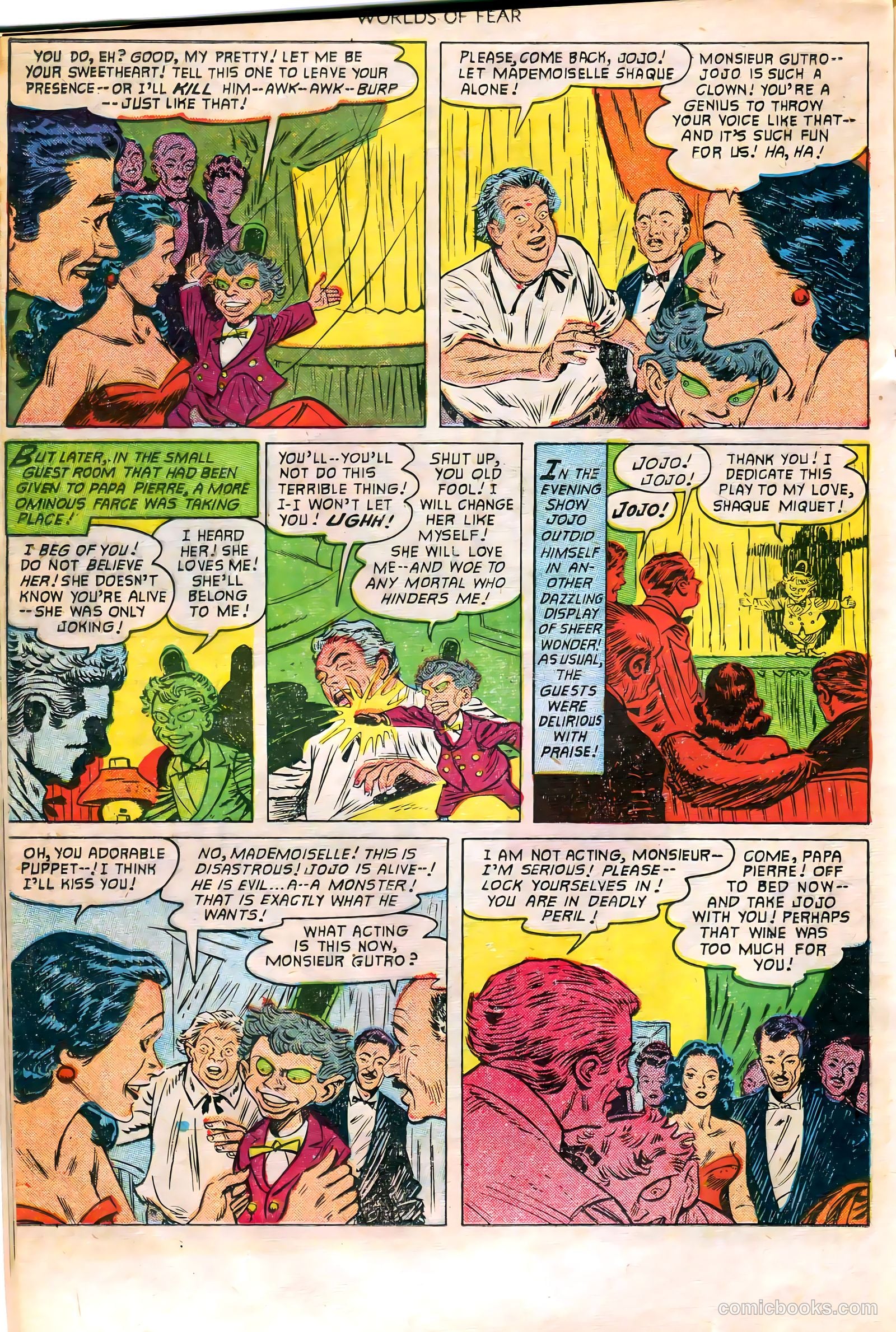 Worlds of Fear #5 (1952) — page 20 of 36