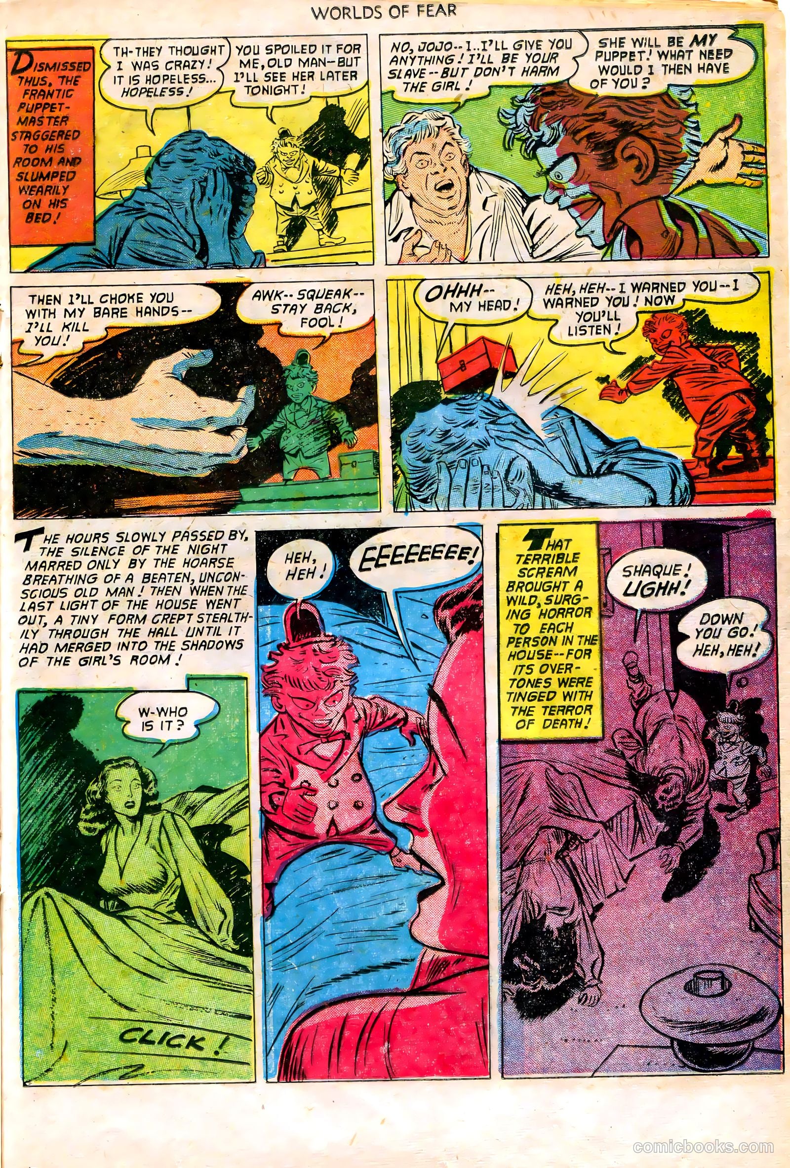 Worlds of Fear #5 (1952) — page 21 of 36