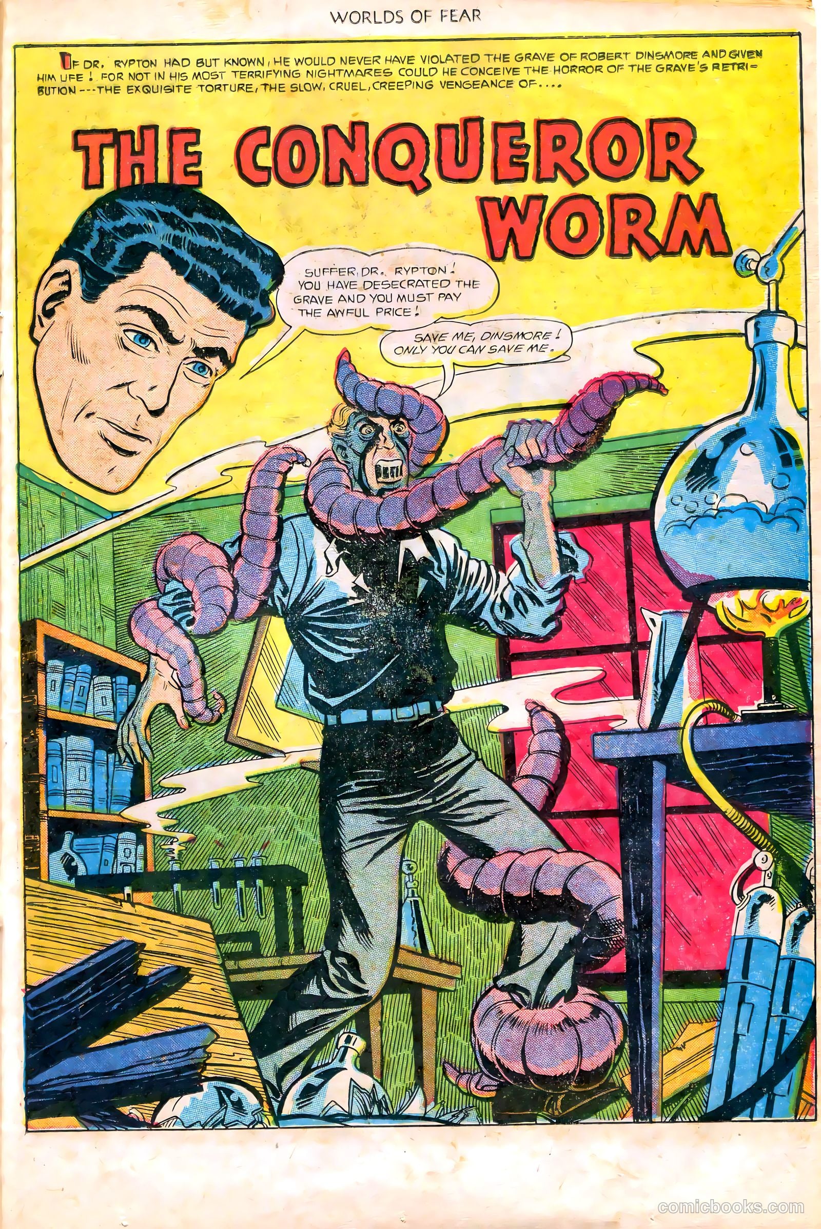 Worlds of Fear #5 (1952) — page 25 of 36