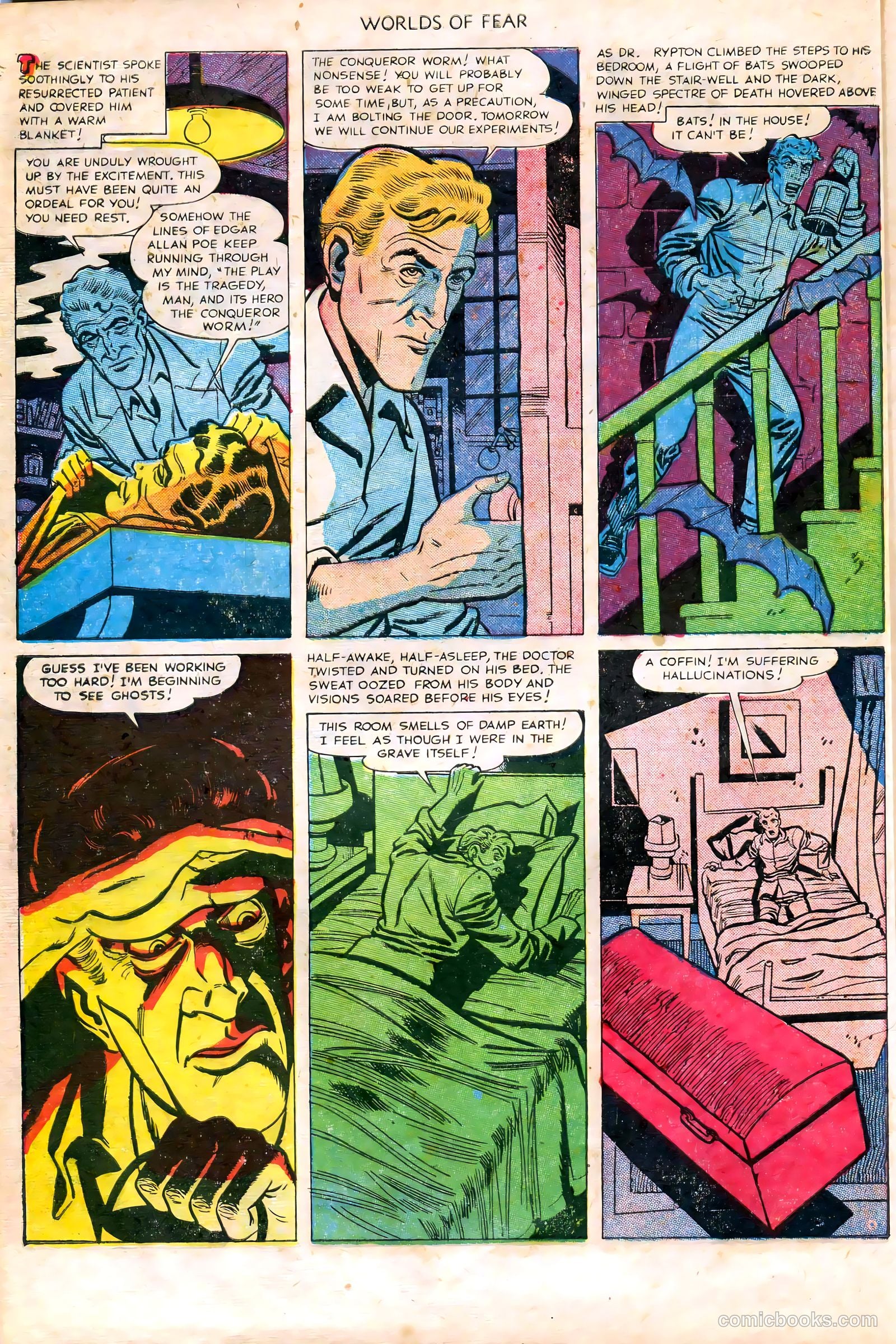 Worlds of Fear #5 (1952) — page 28 of 36