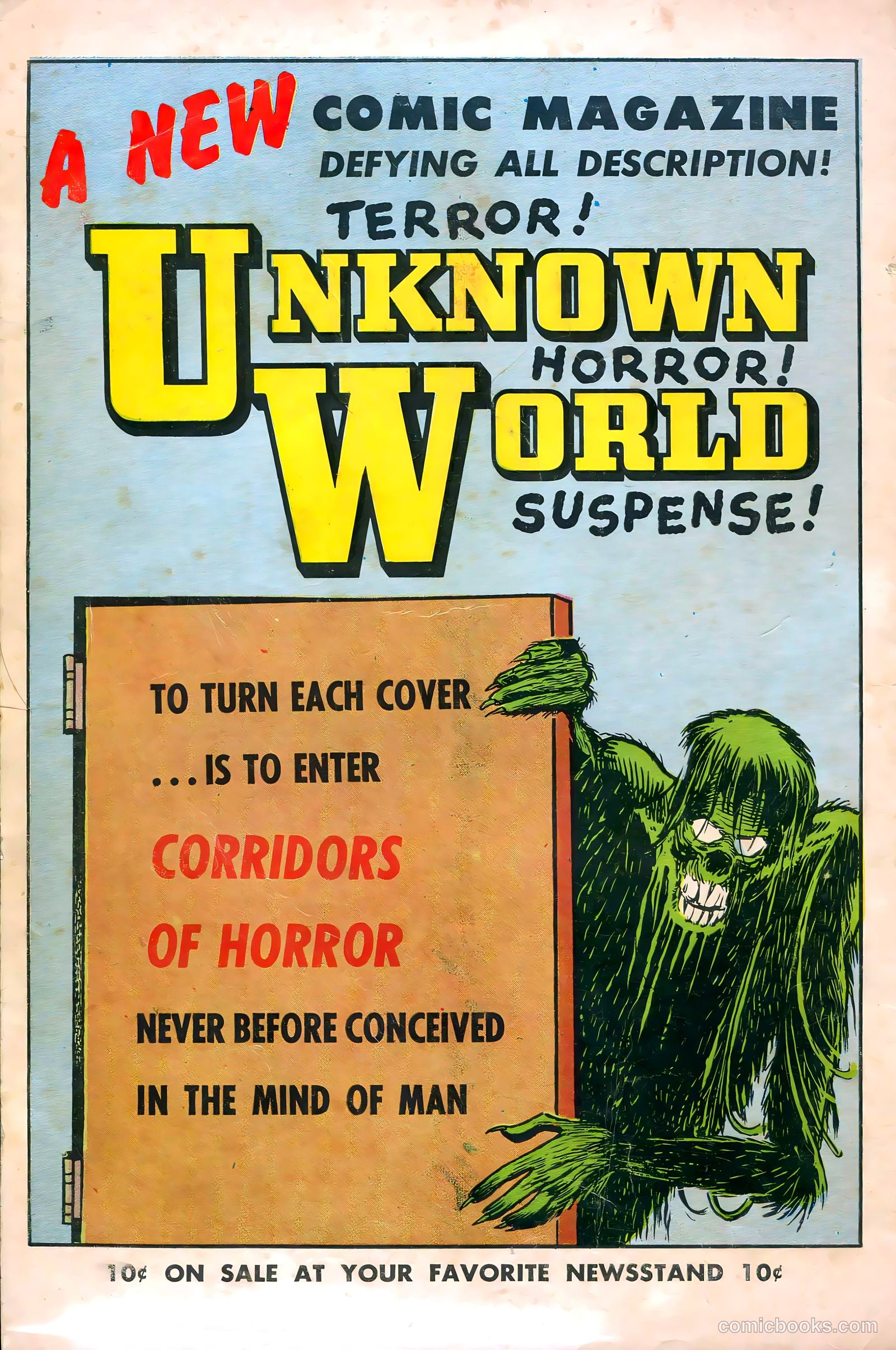 Worlds of Fear #5 (1952) — page 36 of 36