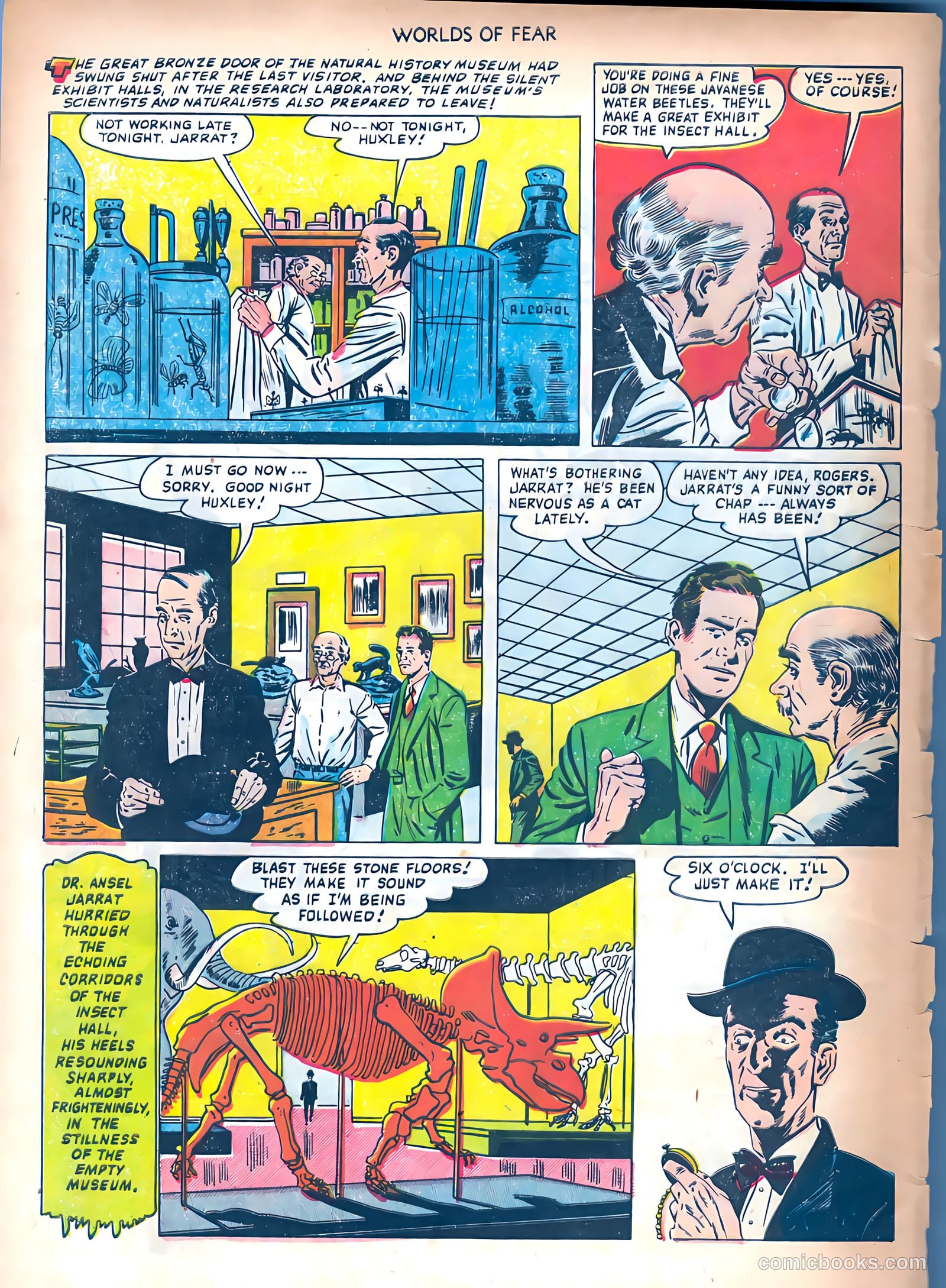 Worlds of Fear #6 (1952) — page 4 of 37
