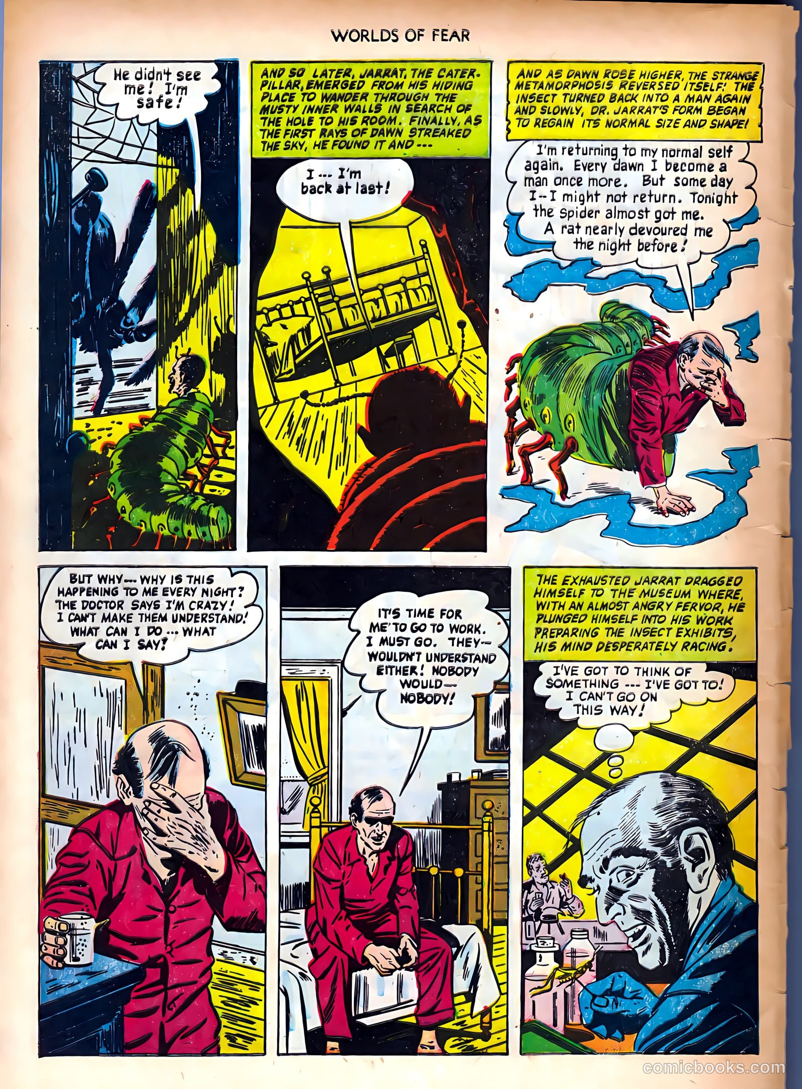 Worlds of Fear #6 (1952) — page 8 of 37