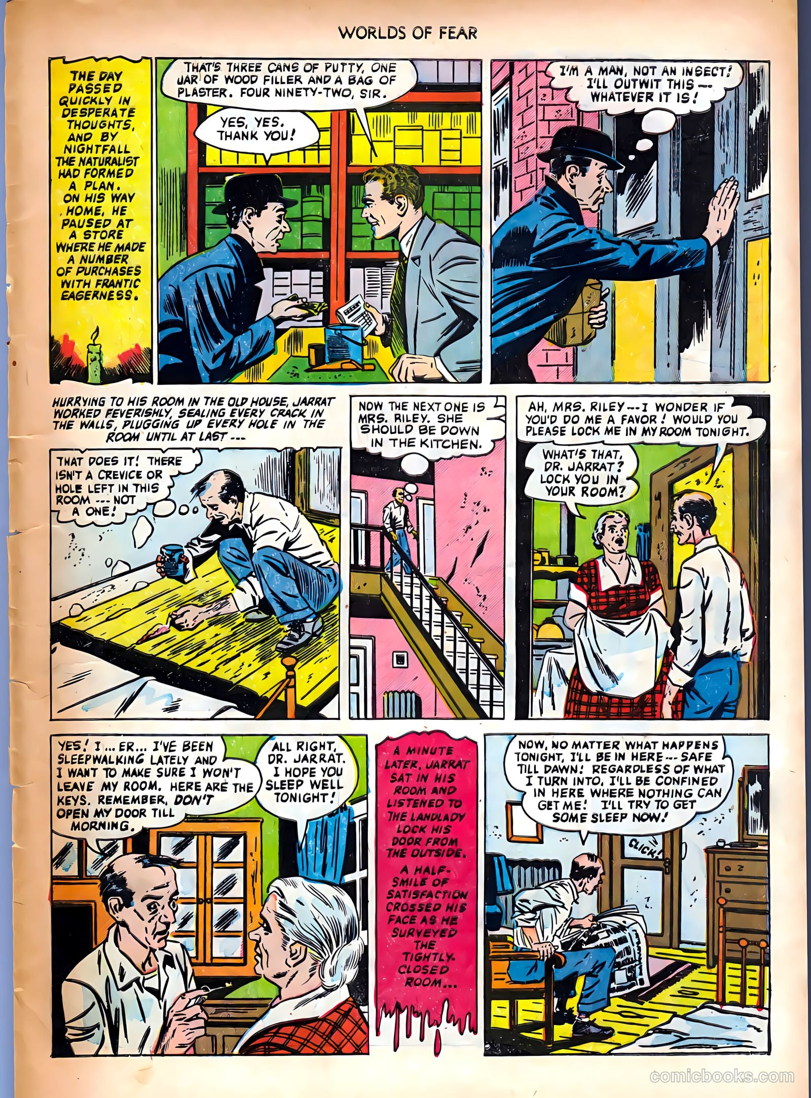 Worlds of Fear #6 (1952) — page 9 of 37