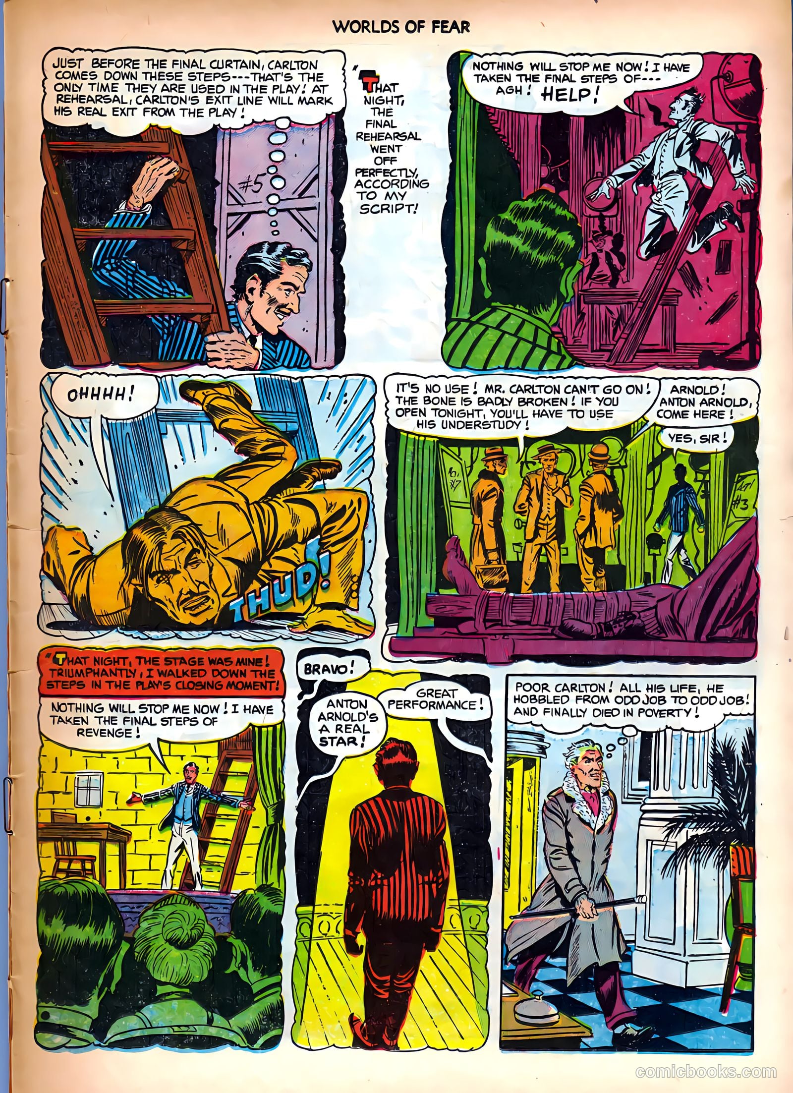 Worlds of Fear #6 (1952) — page 15 of 37
