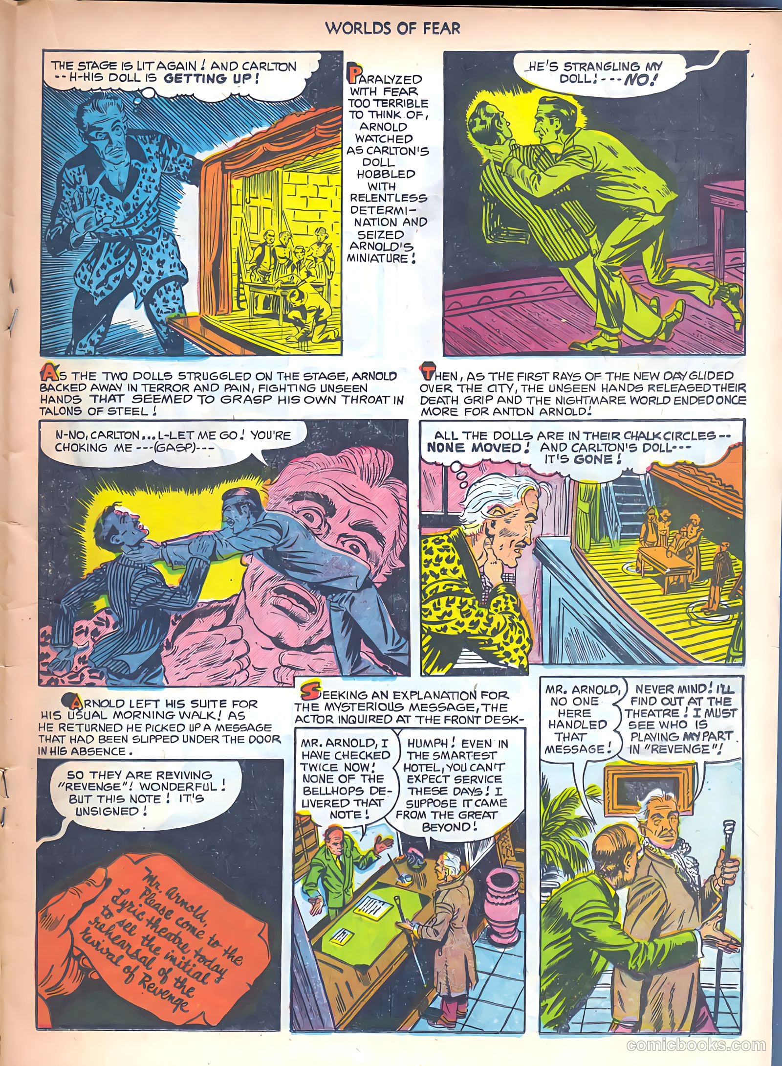 Worlds of Fear #6 (1952) — page 19 of 37