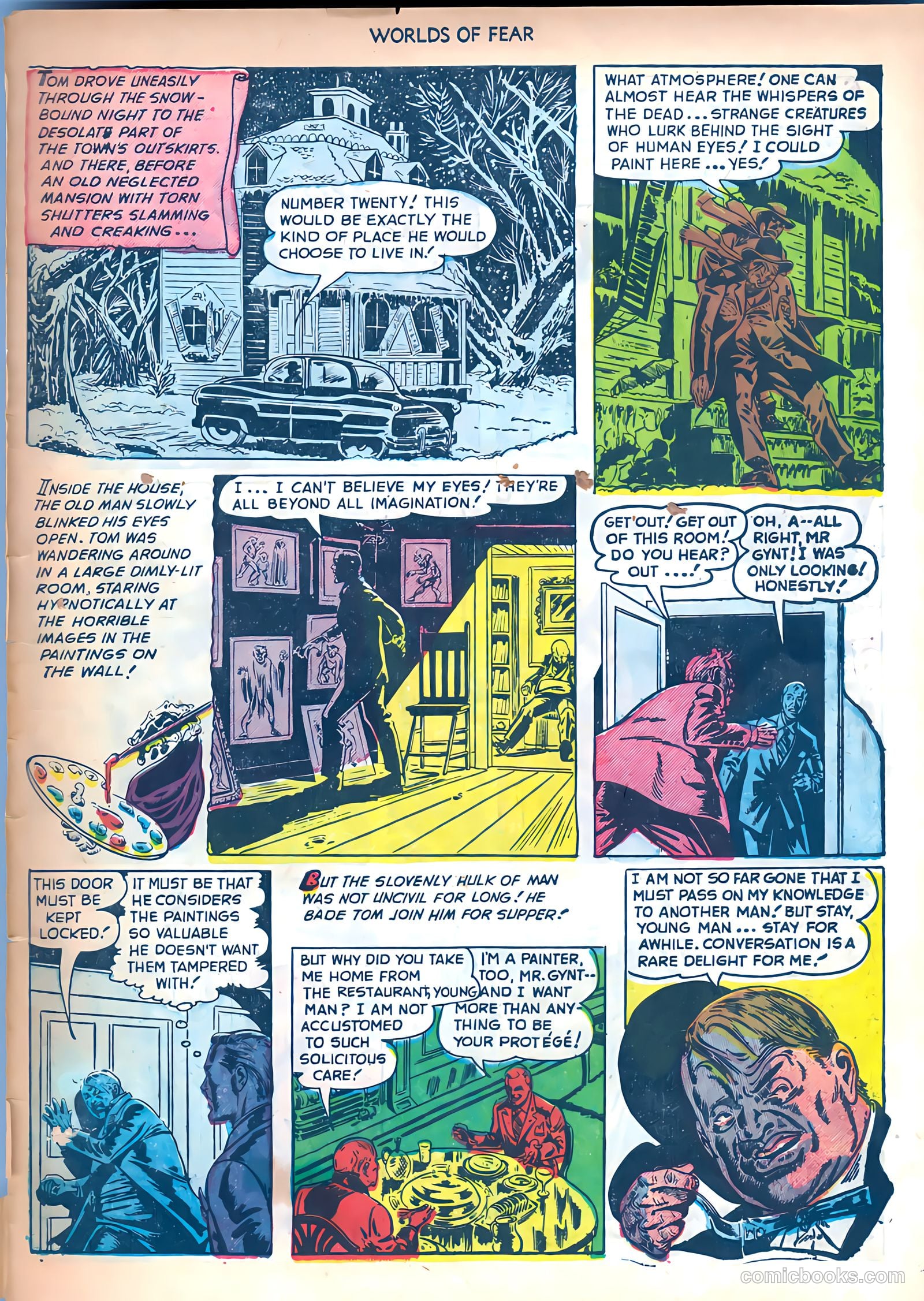 Worlds of Fear #6 (1952) — page 27 of 37