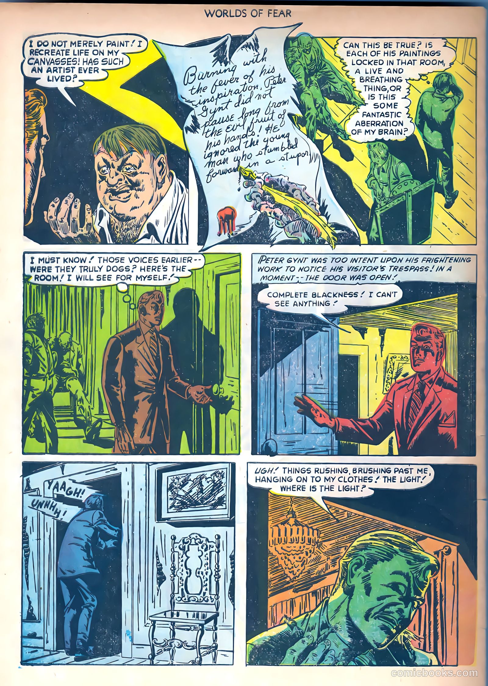 Worlds of Fear #6 (1952) — page 32 of 37