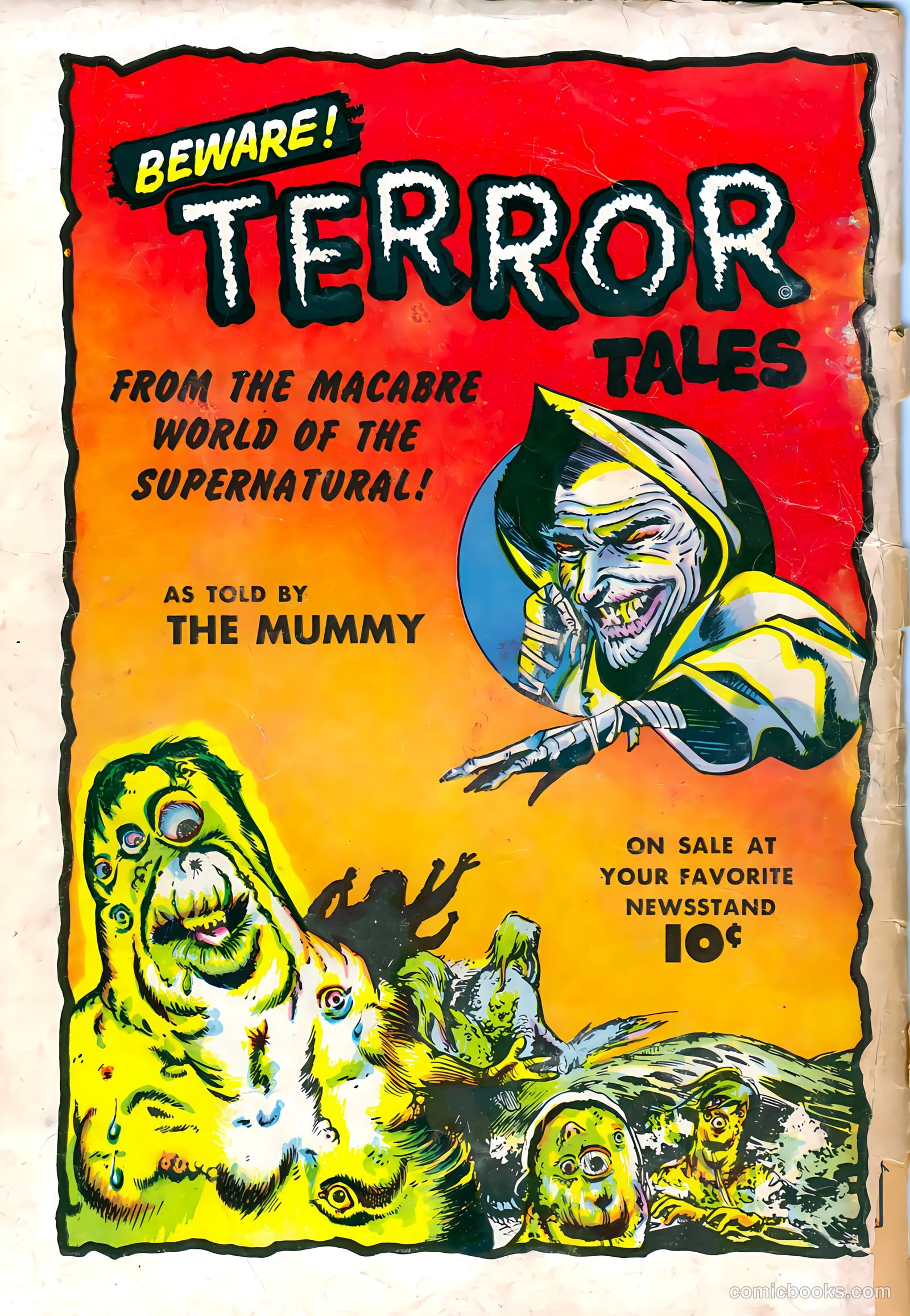 Worlds of Fear #6 (1952) — page 36 of 37