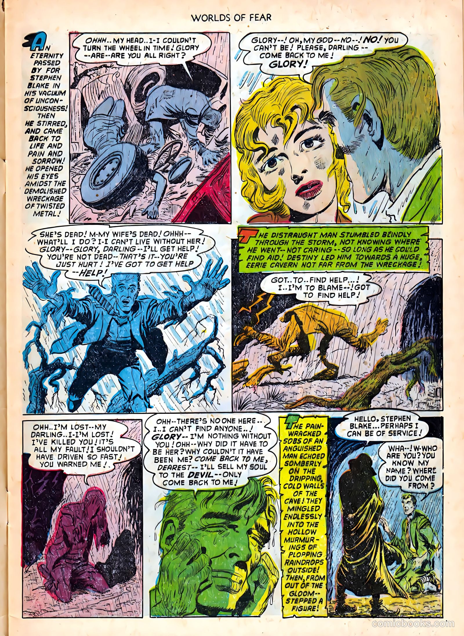 Worlds of Fear #7 (1952) — page 5 of 36