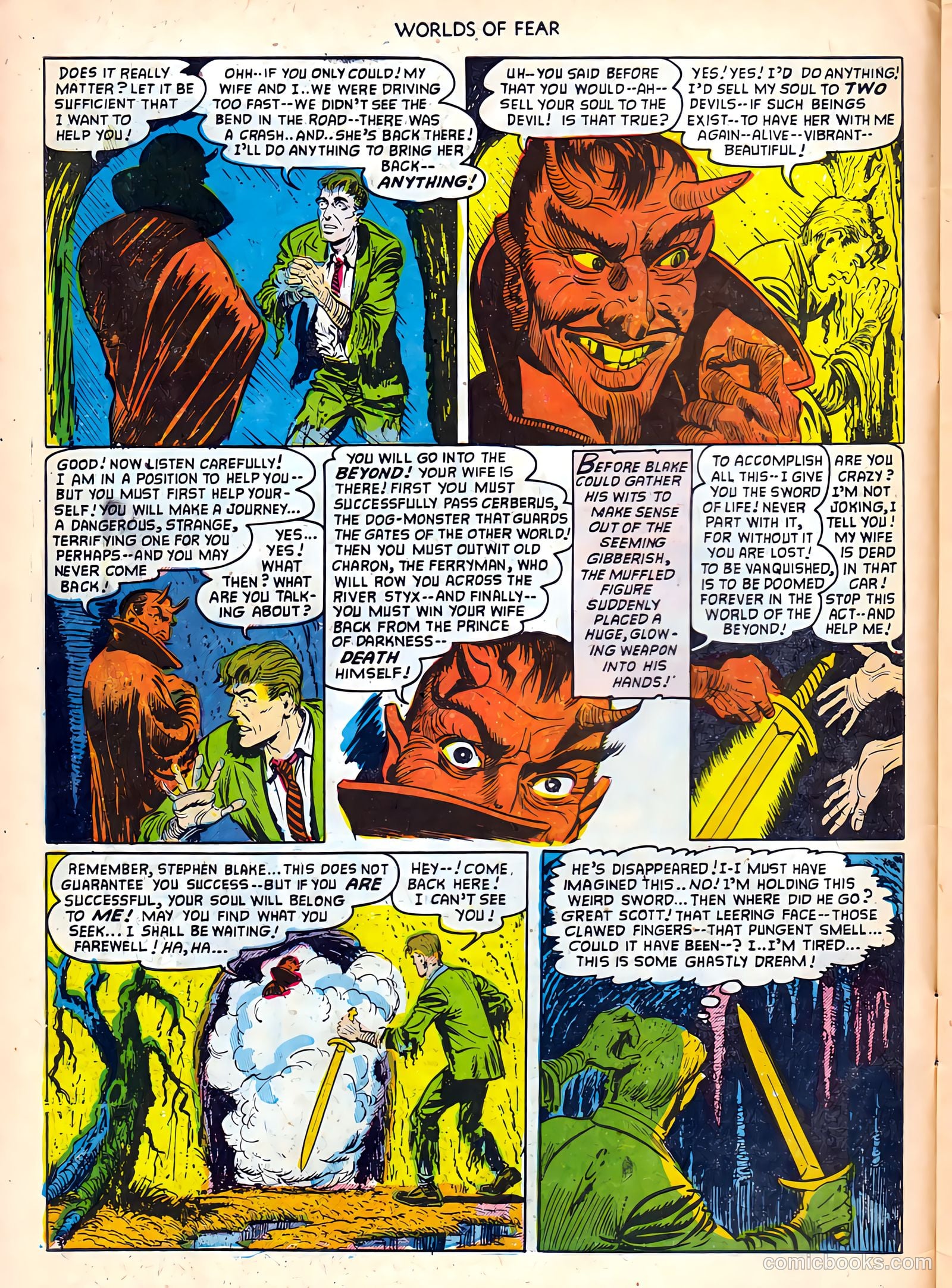 Worlds of Fear #7 (1952) — page 6 of 36