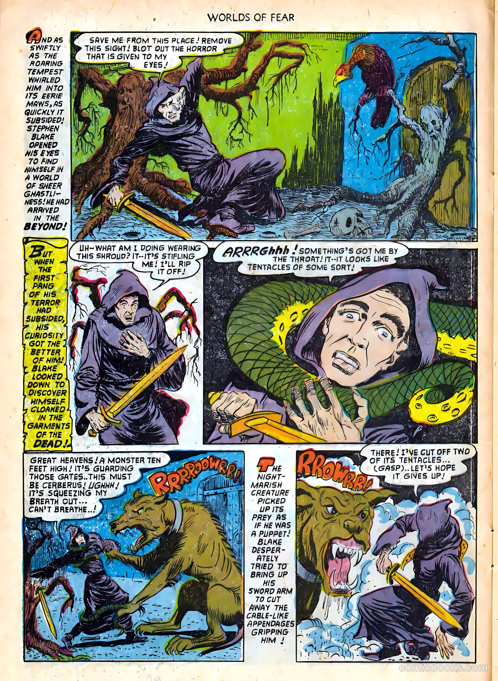 Worlds of Fear #7 (1952) — page 8 of 36
