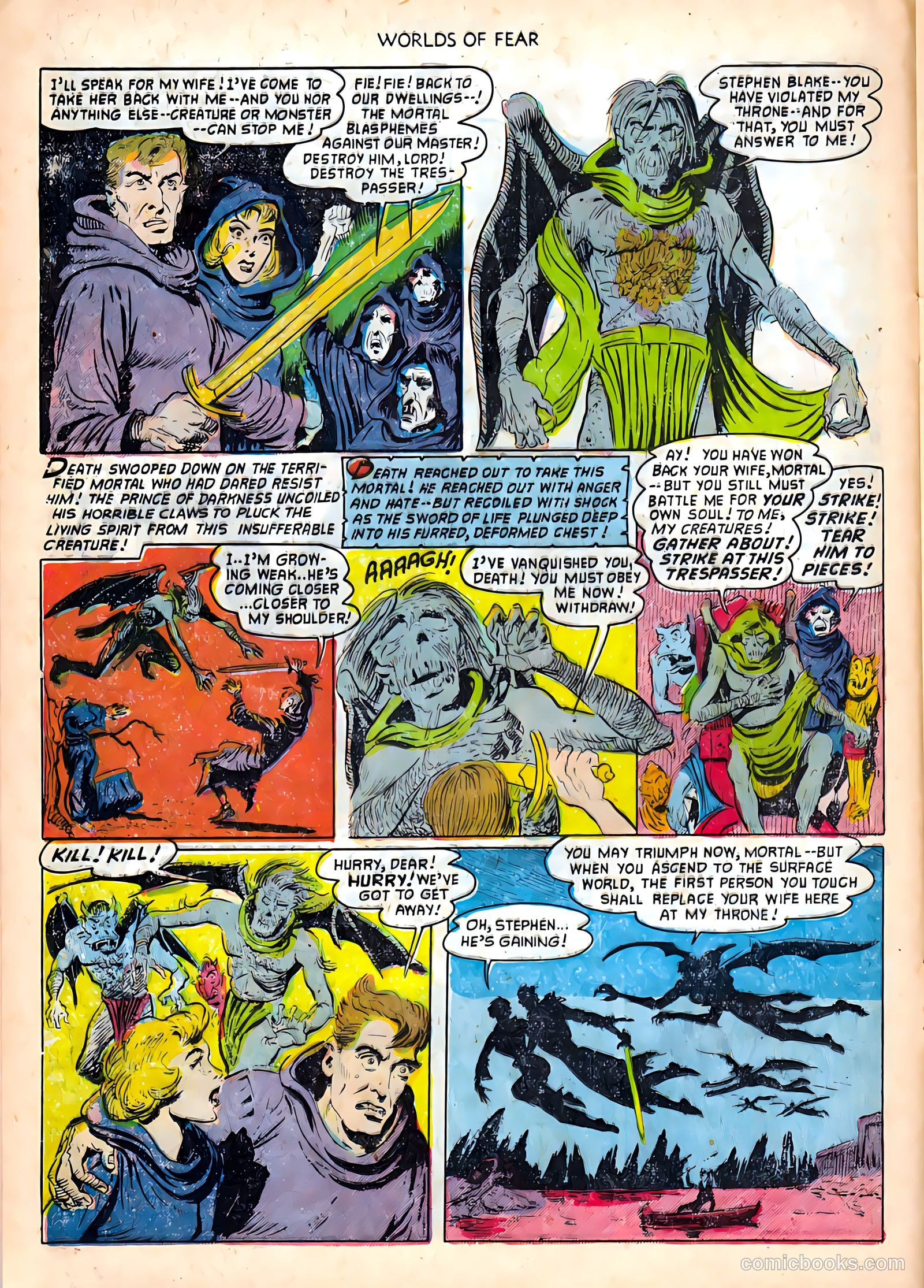 Worlds of Fear #7 (1952) — page 12 of 36