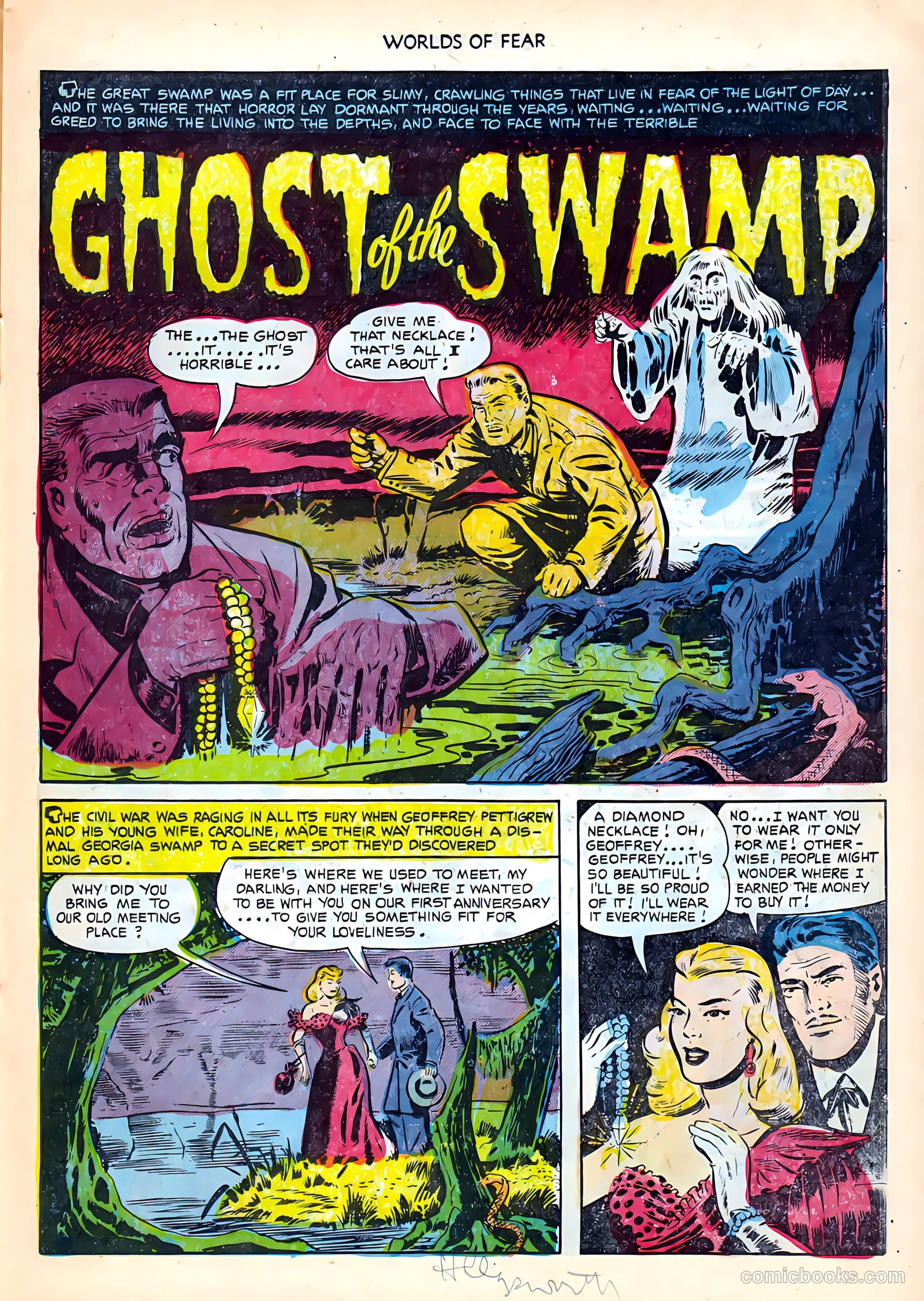 Worlds of Fear #7 (1952) — page 15 of 36