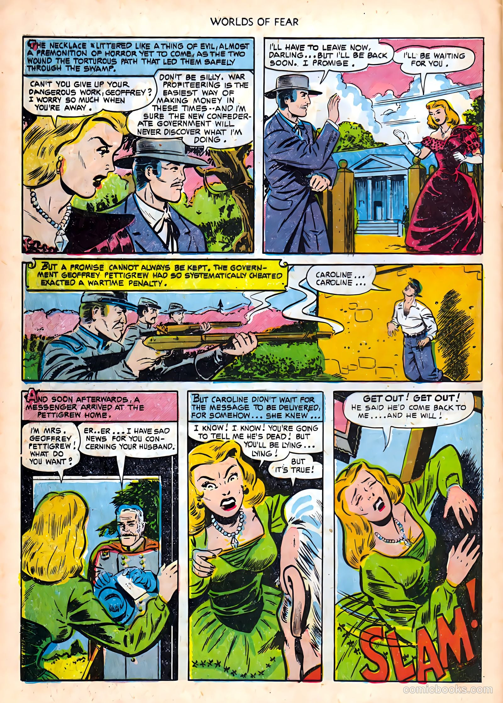 Worlds of Fear #7 (1952) — page 16 of 36