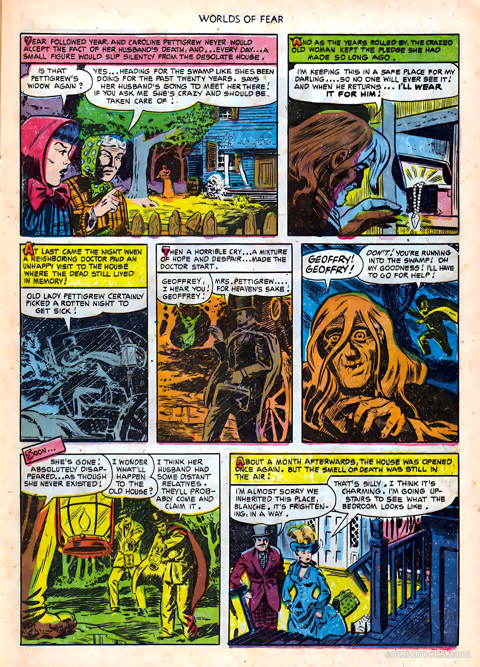 Worlds of Fear #7 (1952) — page 17 of 36