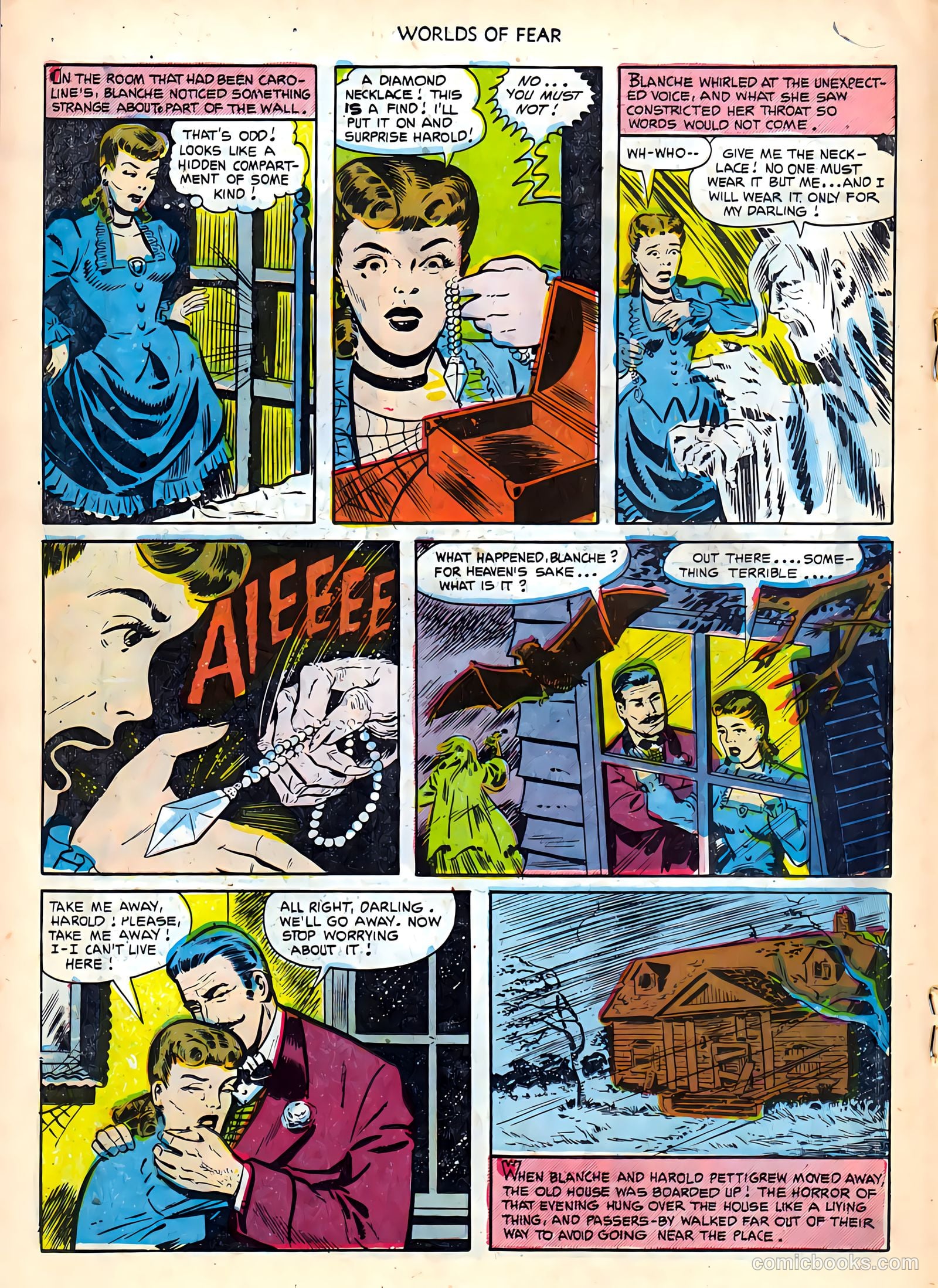 Worlds of Fear #7 (1952) — page 18 of 36