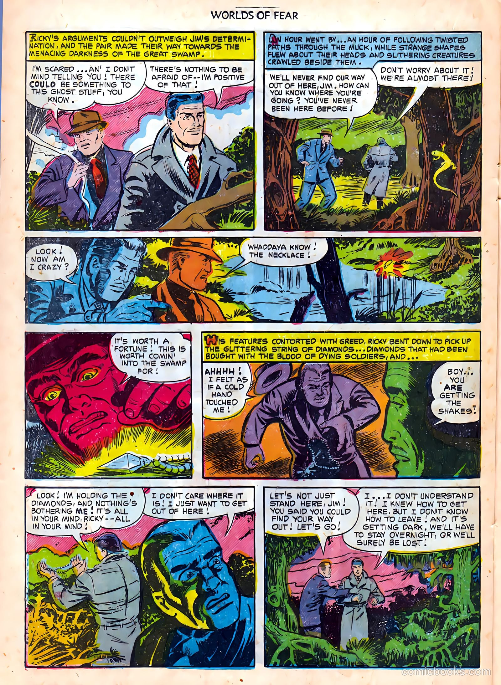 Worlds of Fear #7 (1952) — page 20 of 36