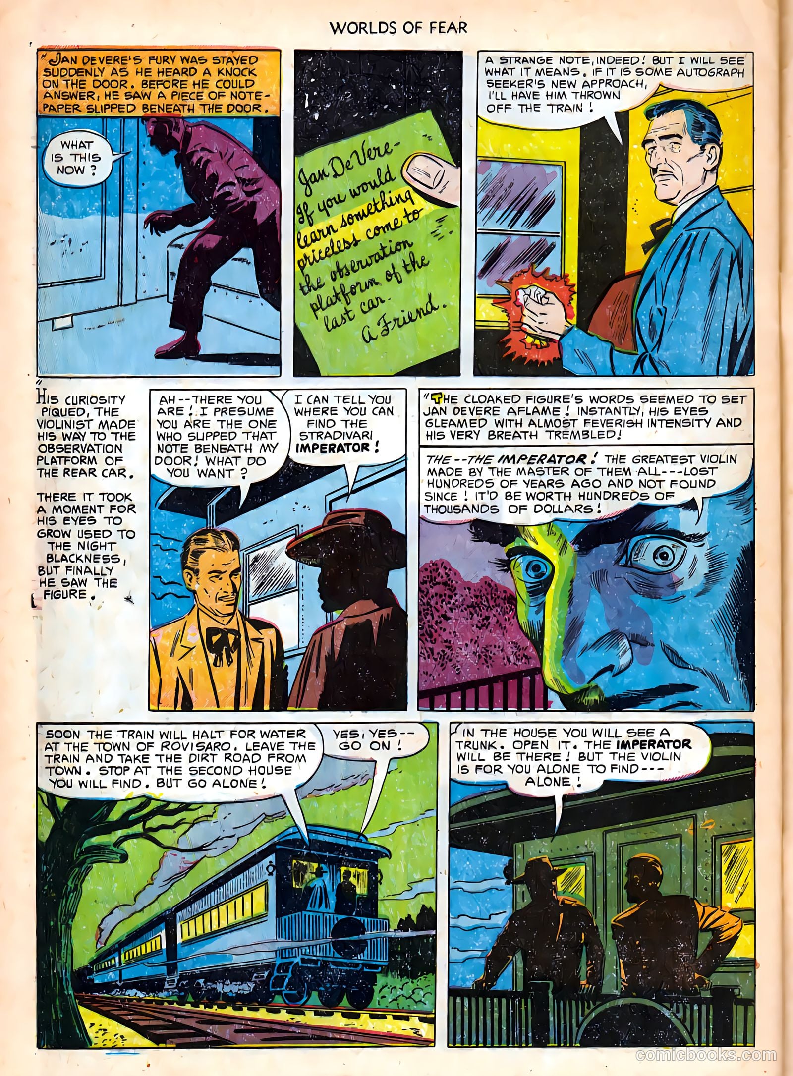 Worlds of Fear #7 (1952) — page 28 of 36