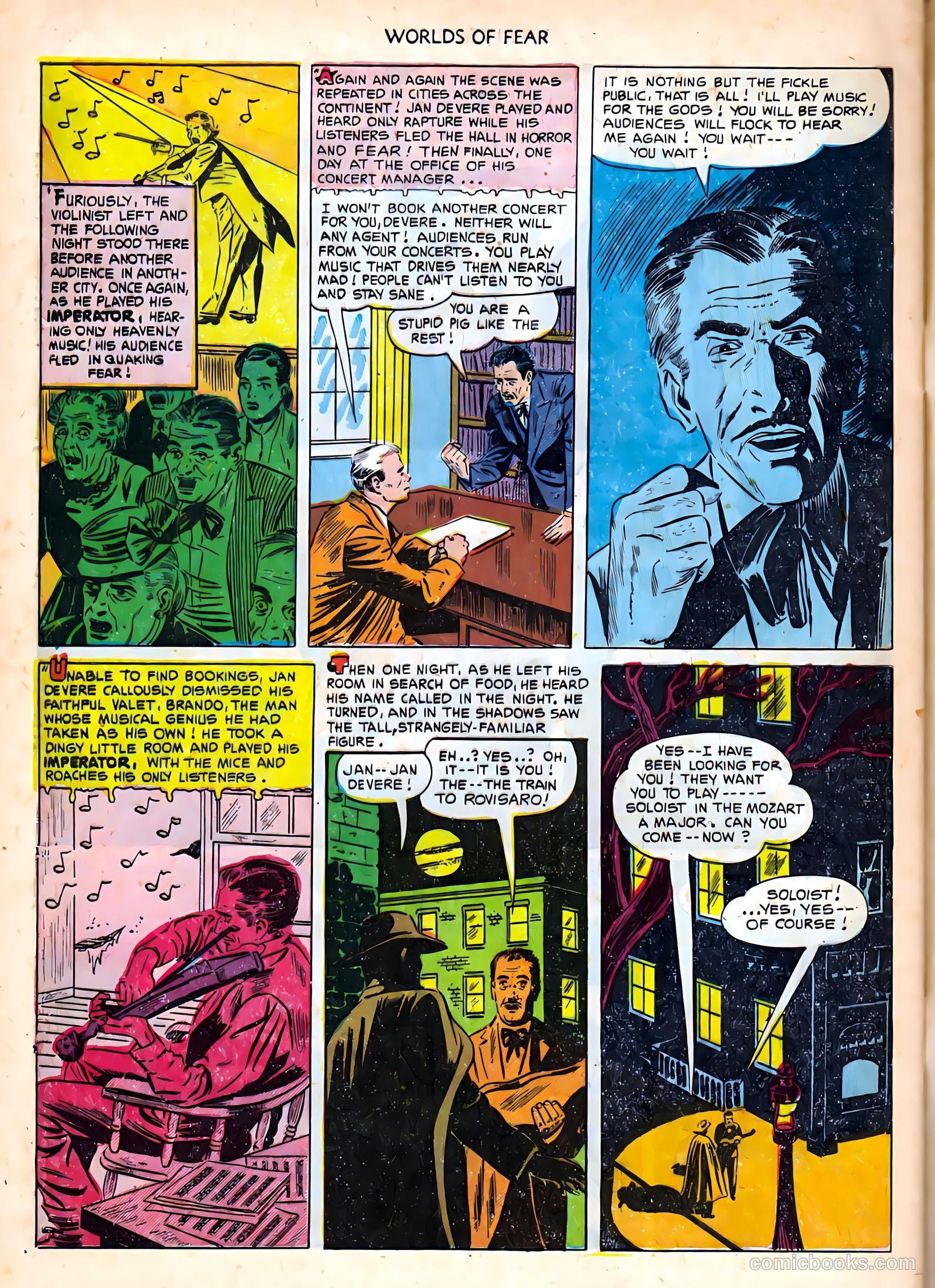 Worlds of Fear #7 (1952) — page 32 of 36