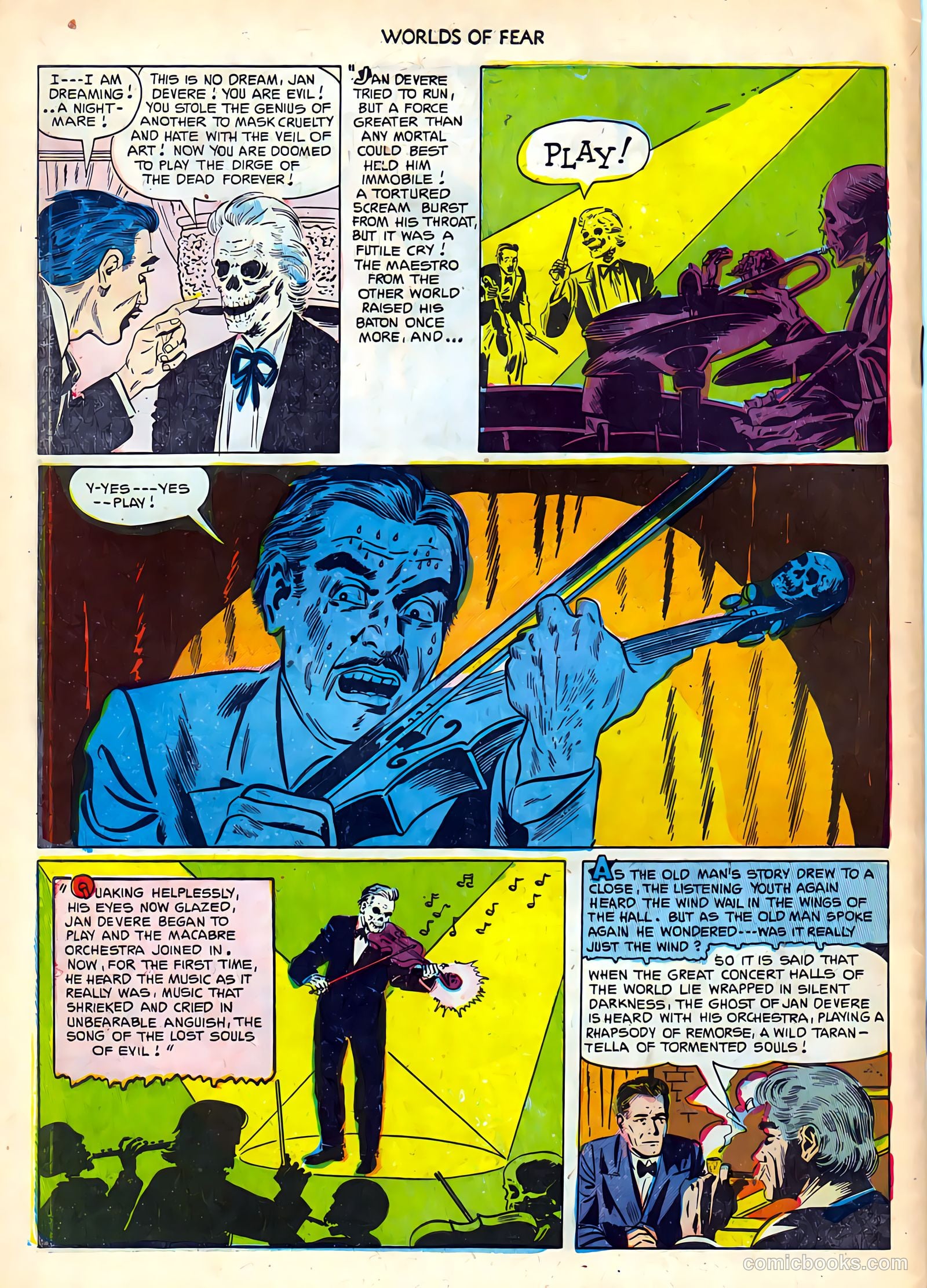 Worlds of Fear #7 (1952) — page 34 of 36