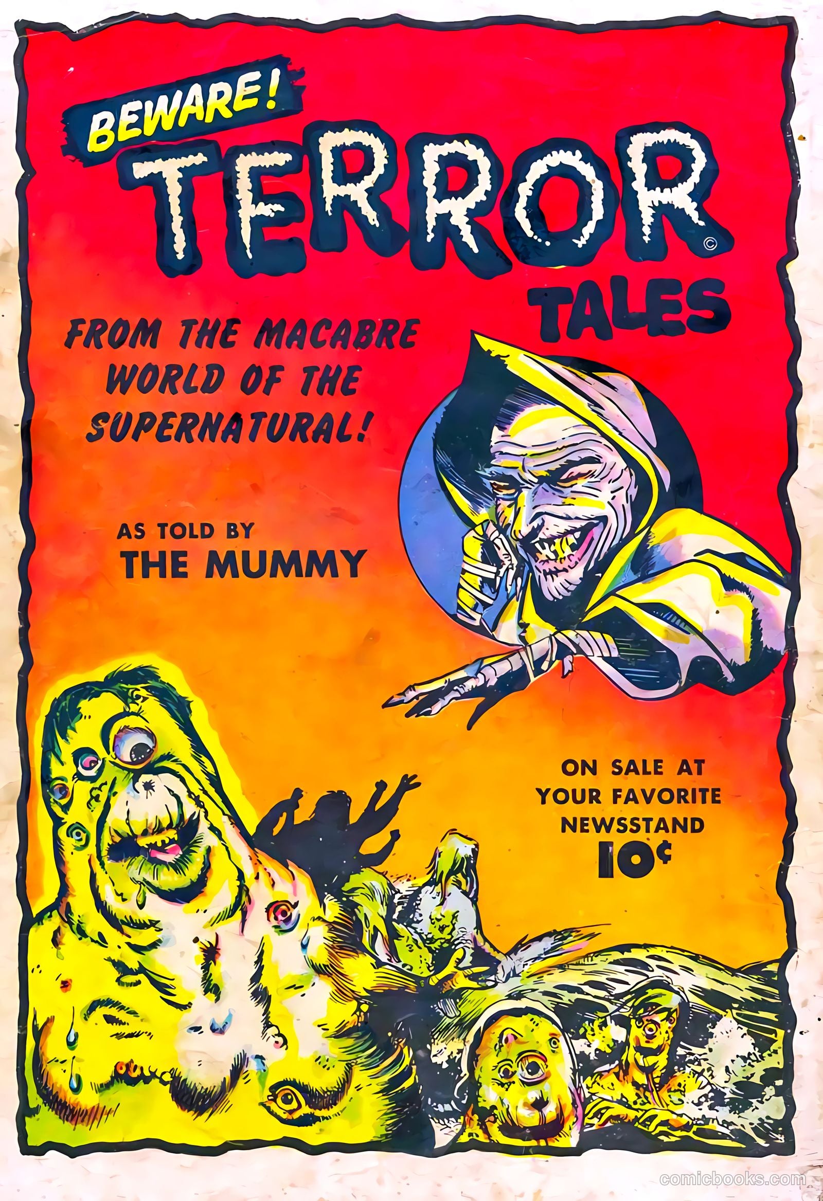 Worlds of Fear #7 (1952) — page 36 of 36