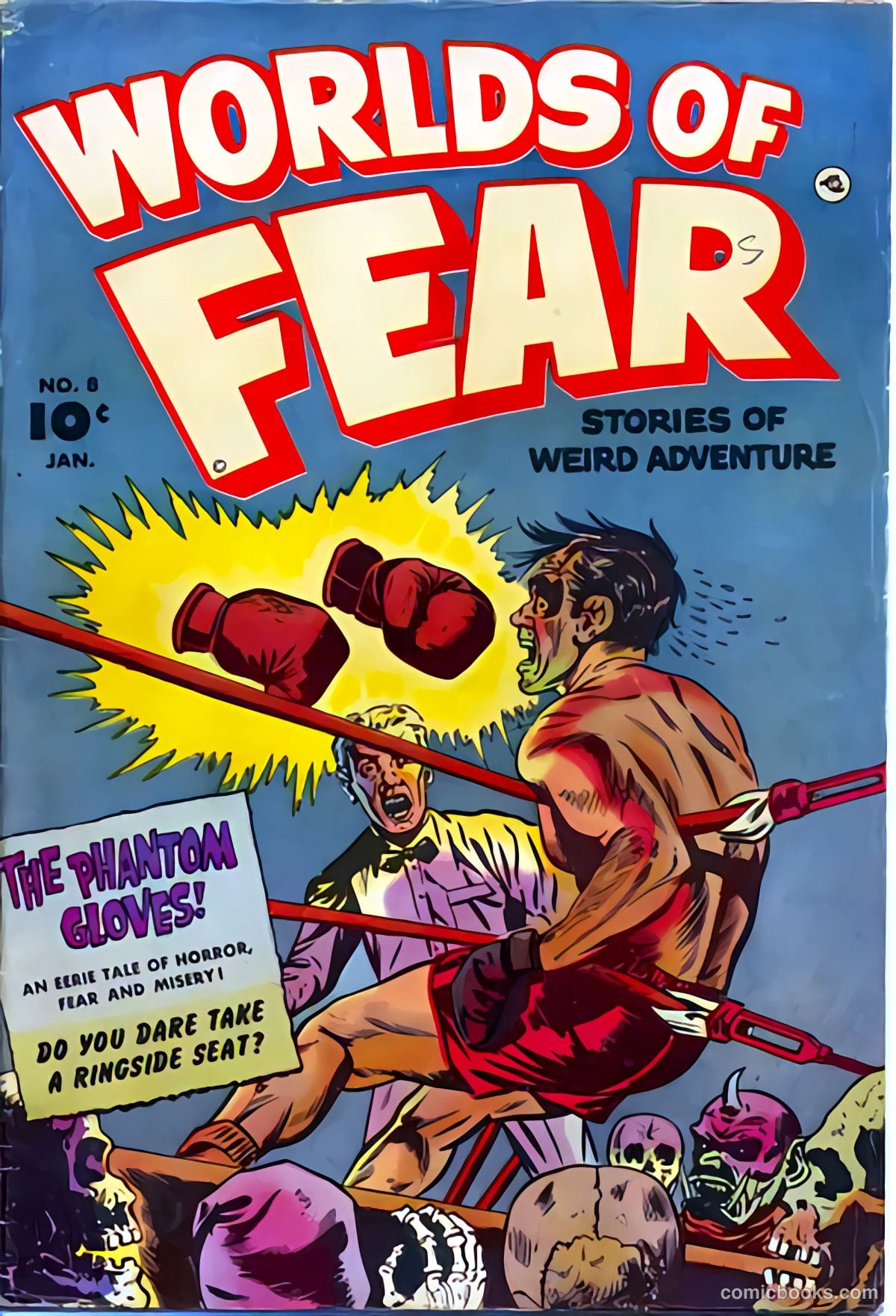 Worlds of Fear #8 (1953) — page 2 of 36