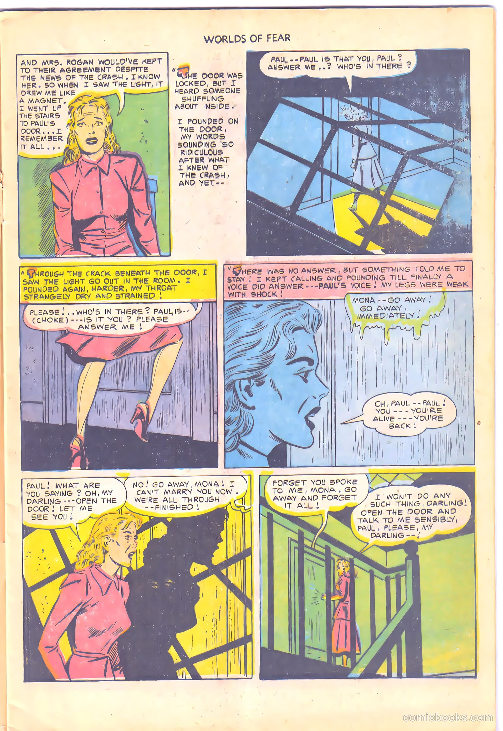 Worlds of Fear #8 (1953) — page 5 of 36