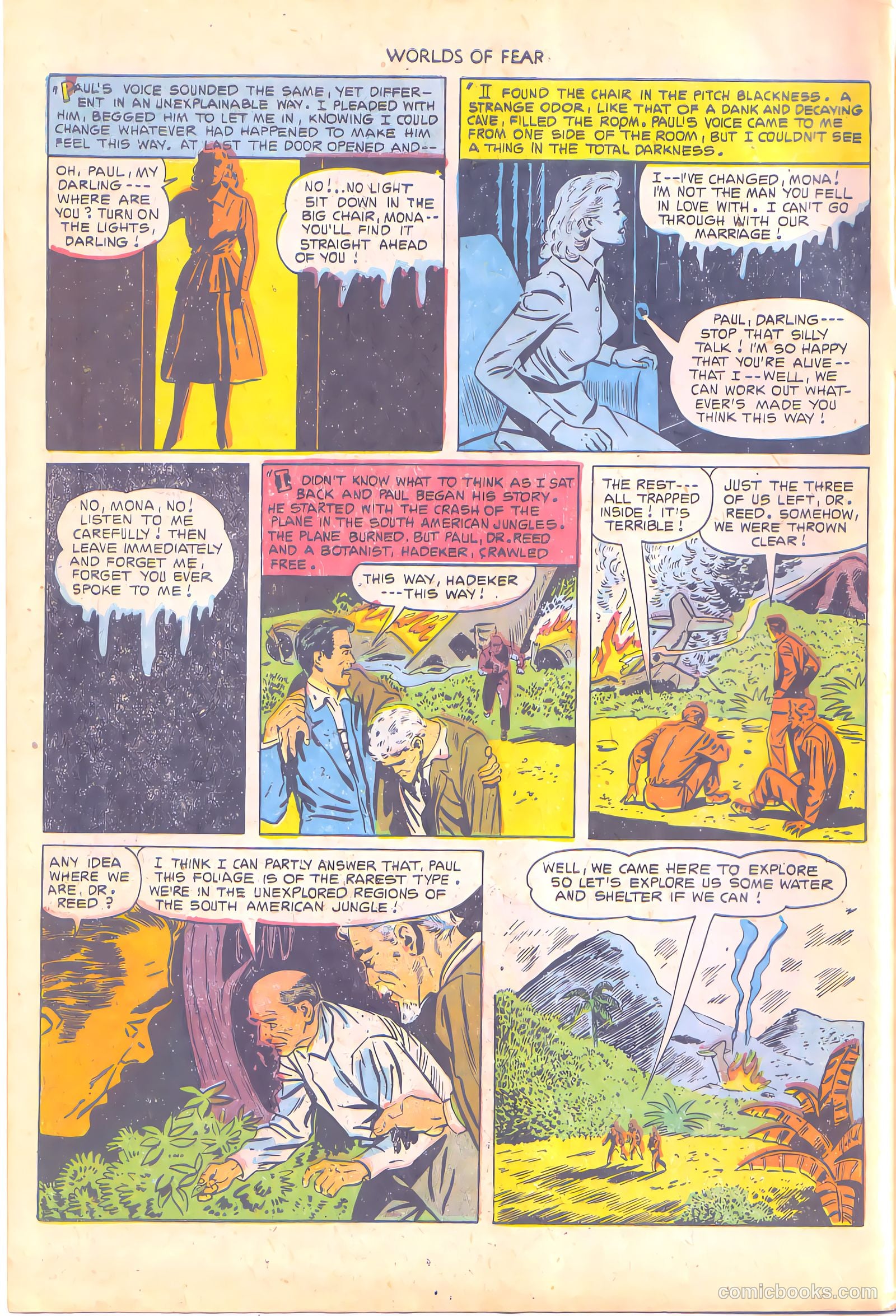 Worlds of Fear #8 (1953) — page 6 of 36