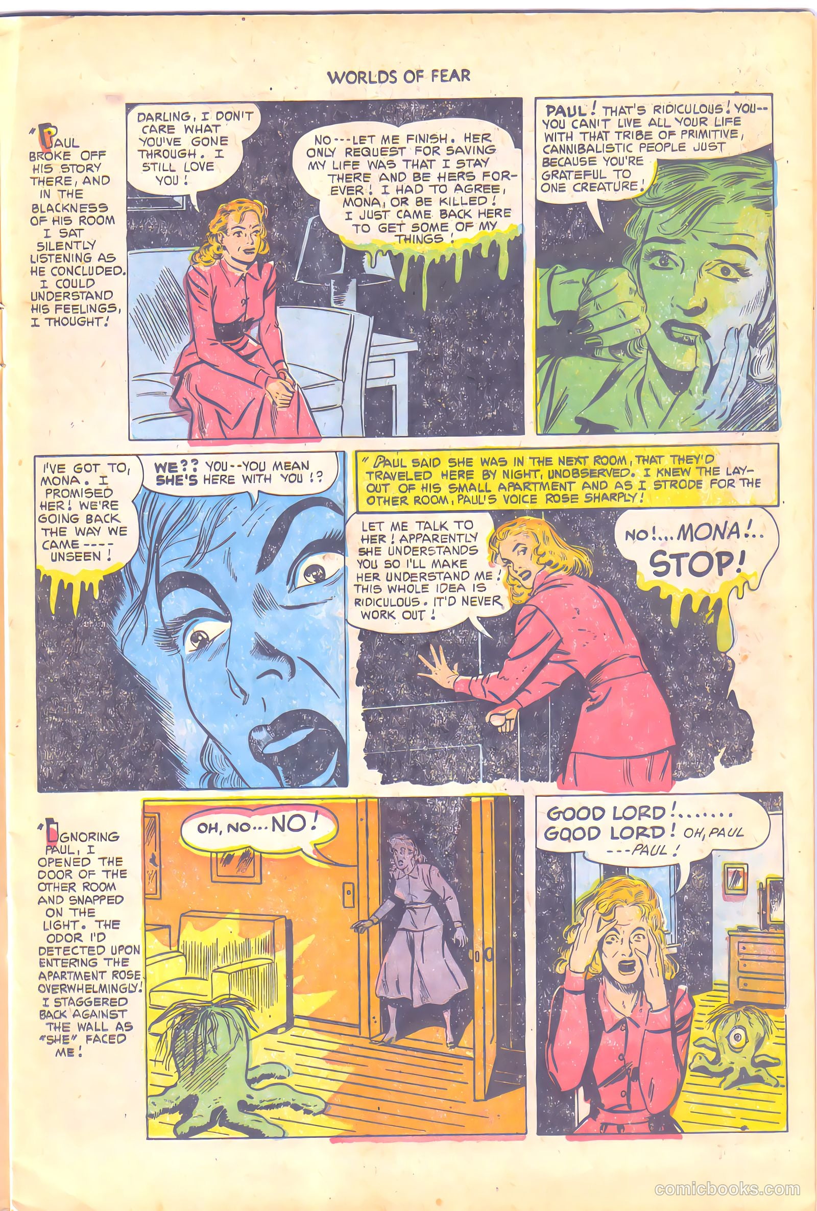 Worlds of Fear #8 (1953) — page 10 of 36
