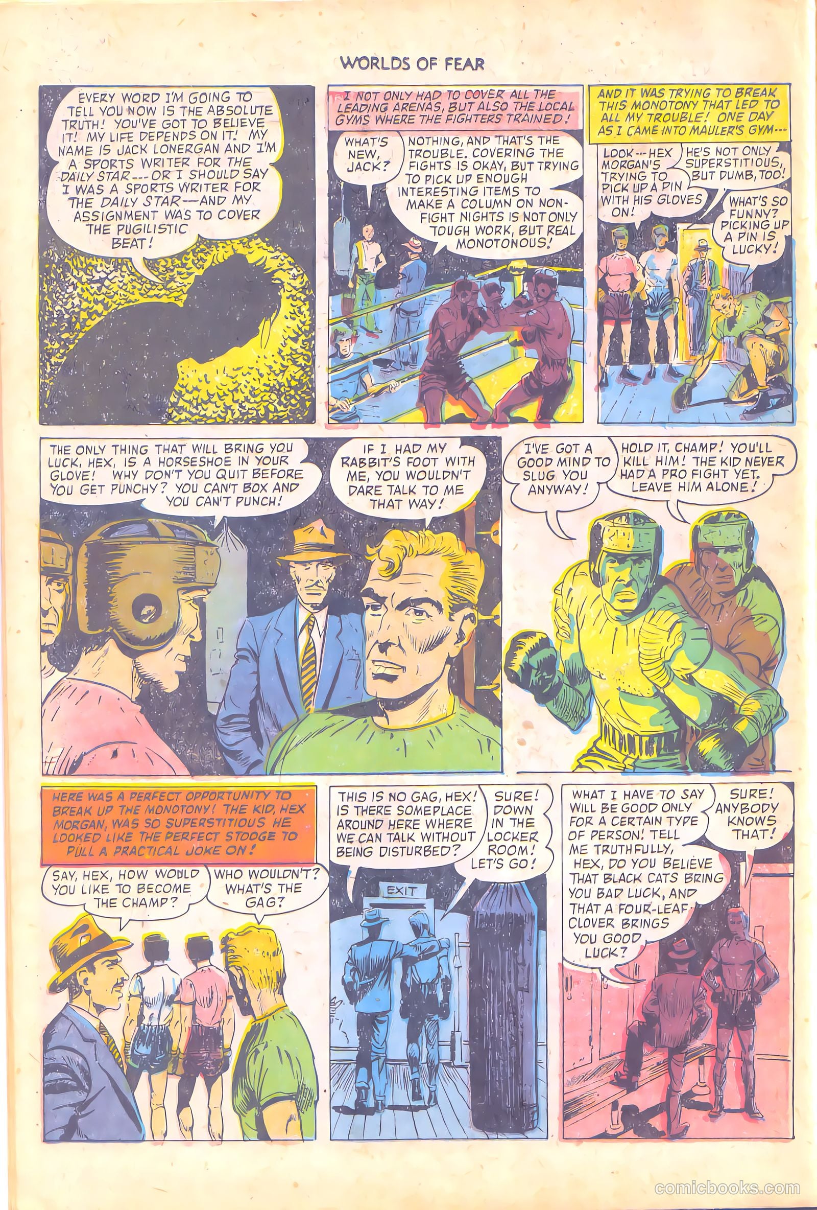 Worlds of Fear #8 (1953) — page 13 of 36